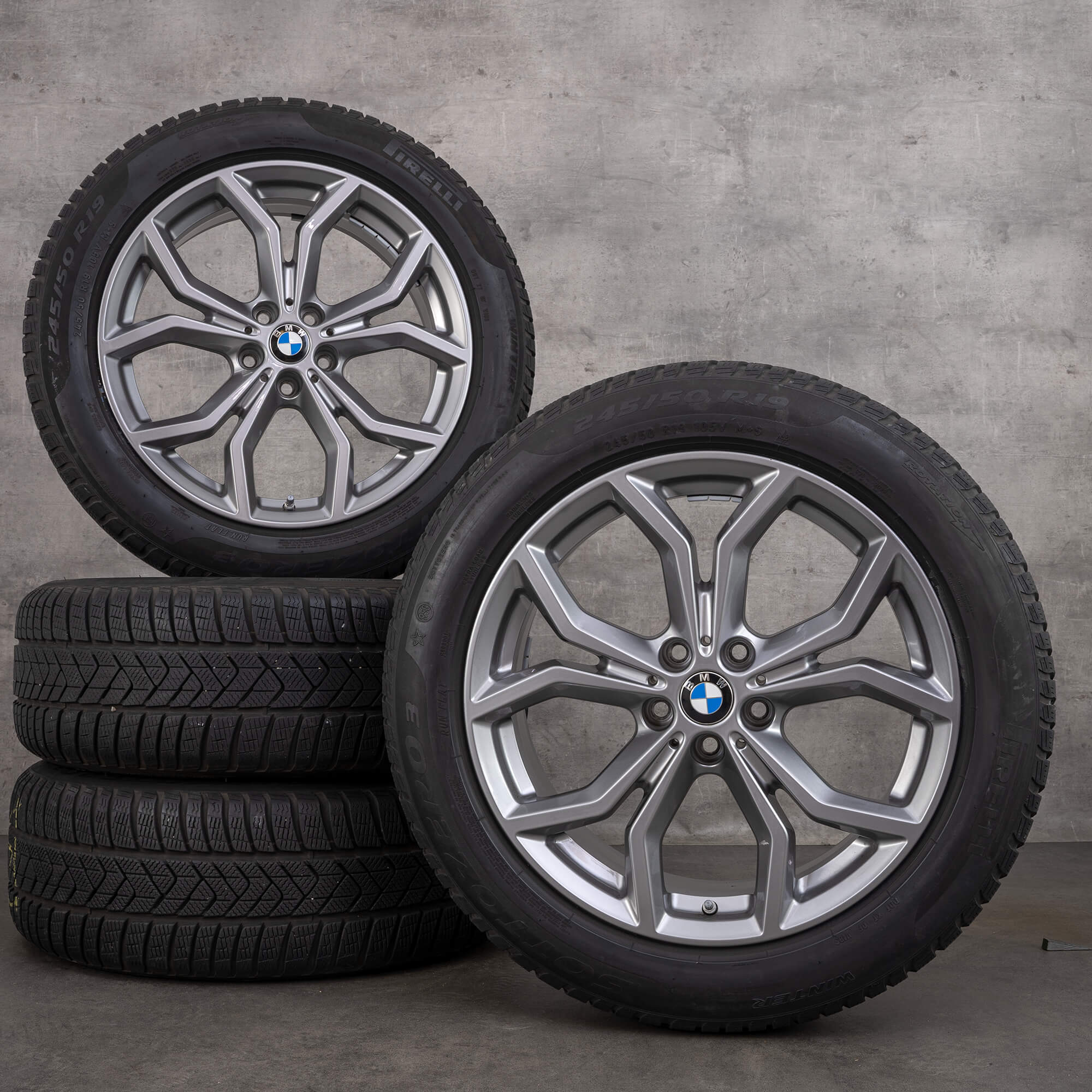 Bmw 694 Rim BMW 19 inch rims X3 G01 X04 G02 styling 694 winter wheels tires 6877328
