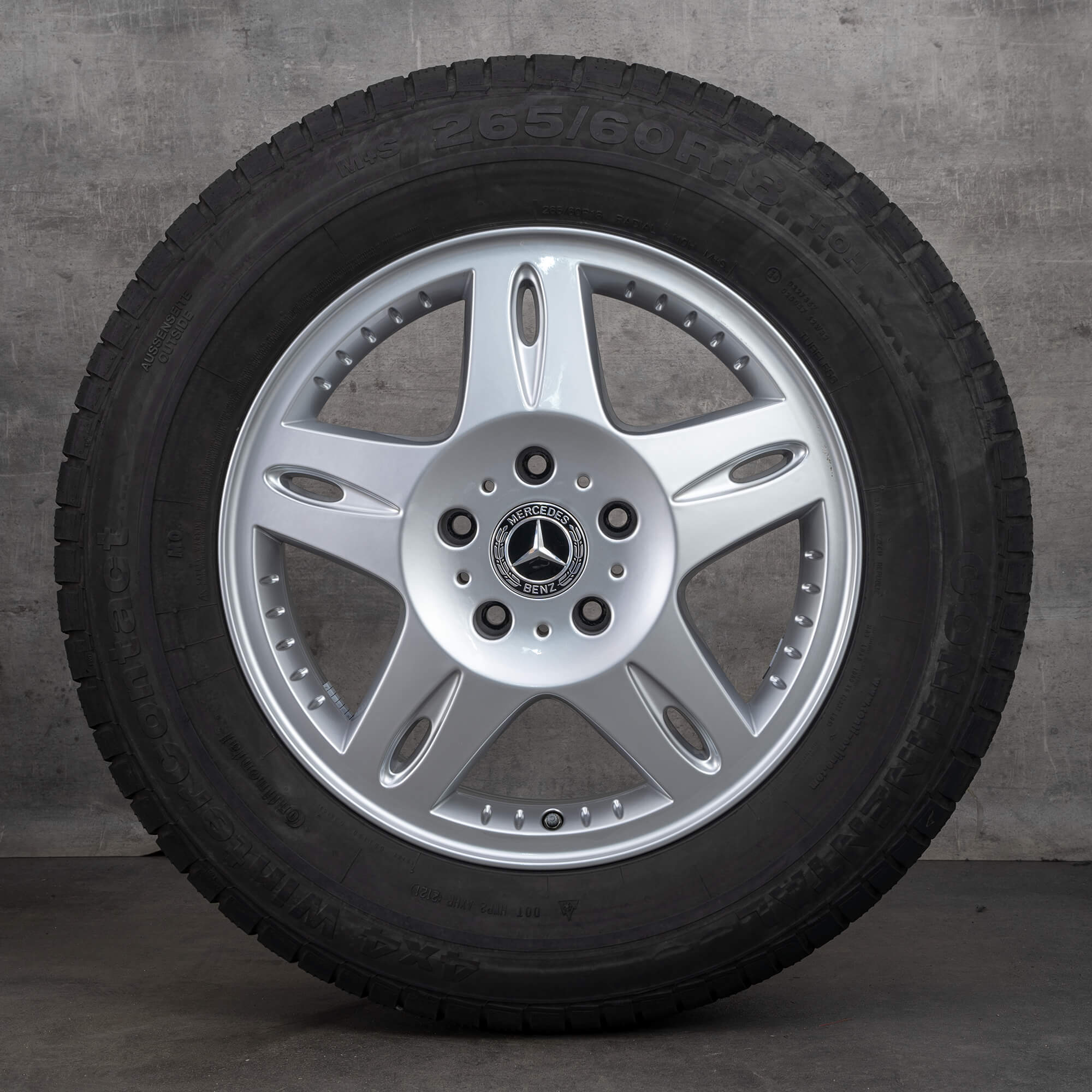 AMG W463 G55 Mercedes Winterreifen Winterräder 18 Zoll Felgen A4634011202 6,5 mm