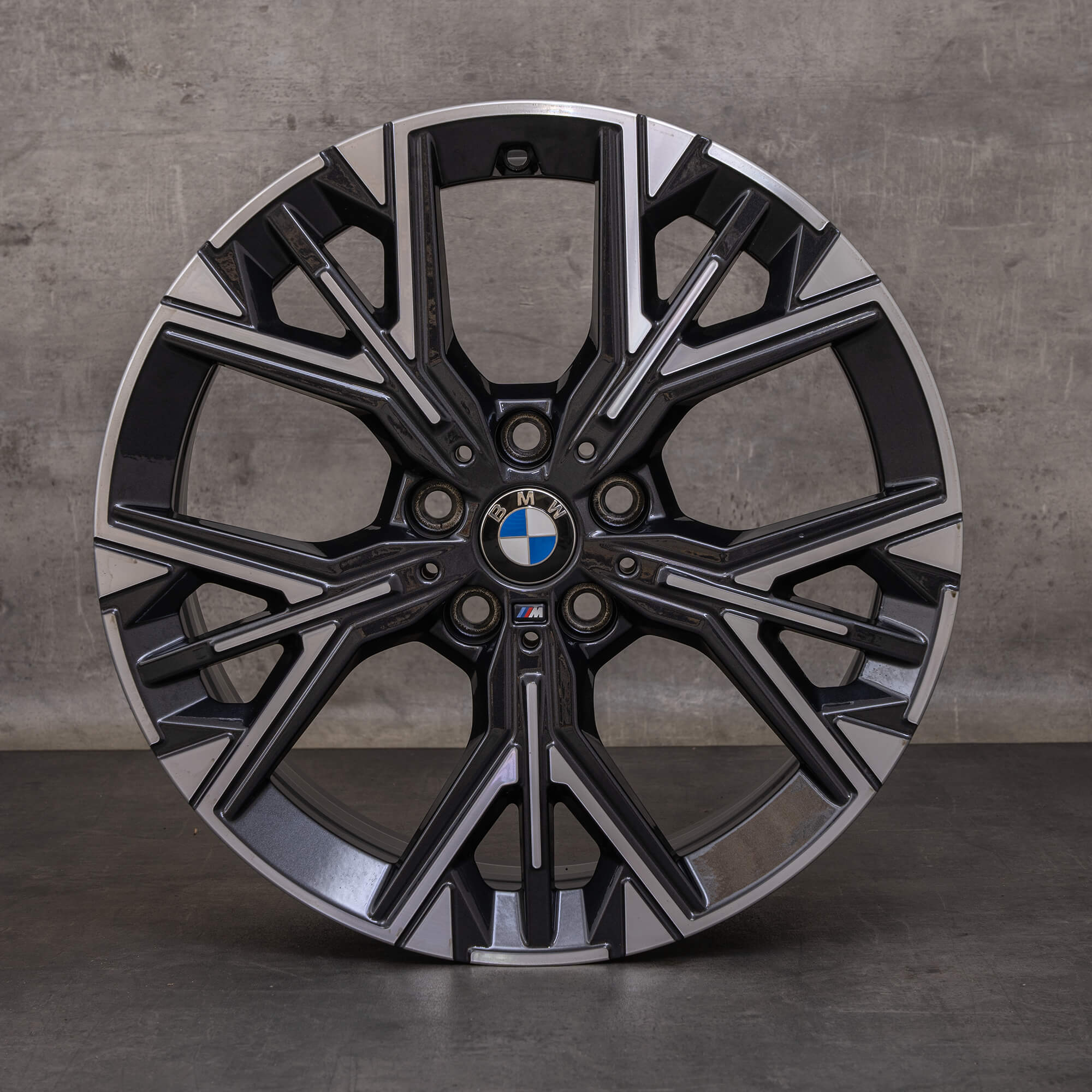 Original BMW 1er 2er Felgen 18 Zoll F70 F74 Styling 975 5A35E68 grau glanzgedreht