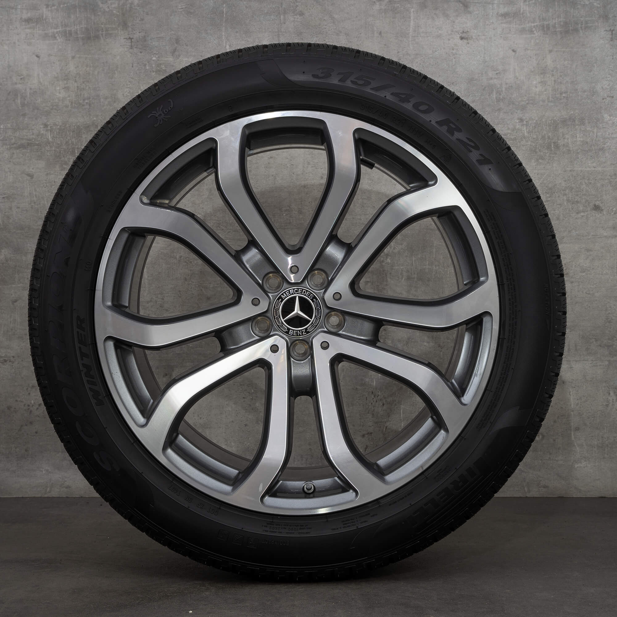 Mercedes Benz 21 inch velgen GLE Coupe AMG C292 winterbanden wintervelgen NIEUW