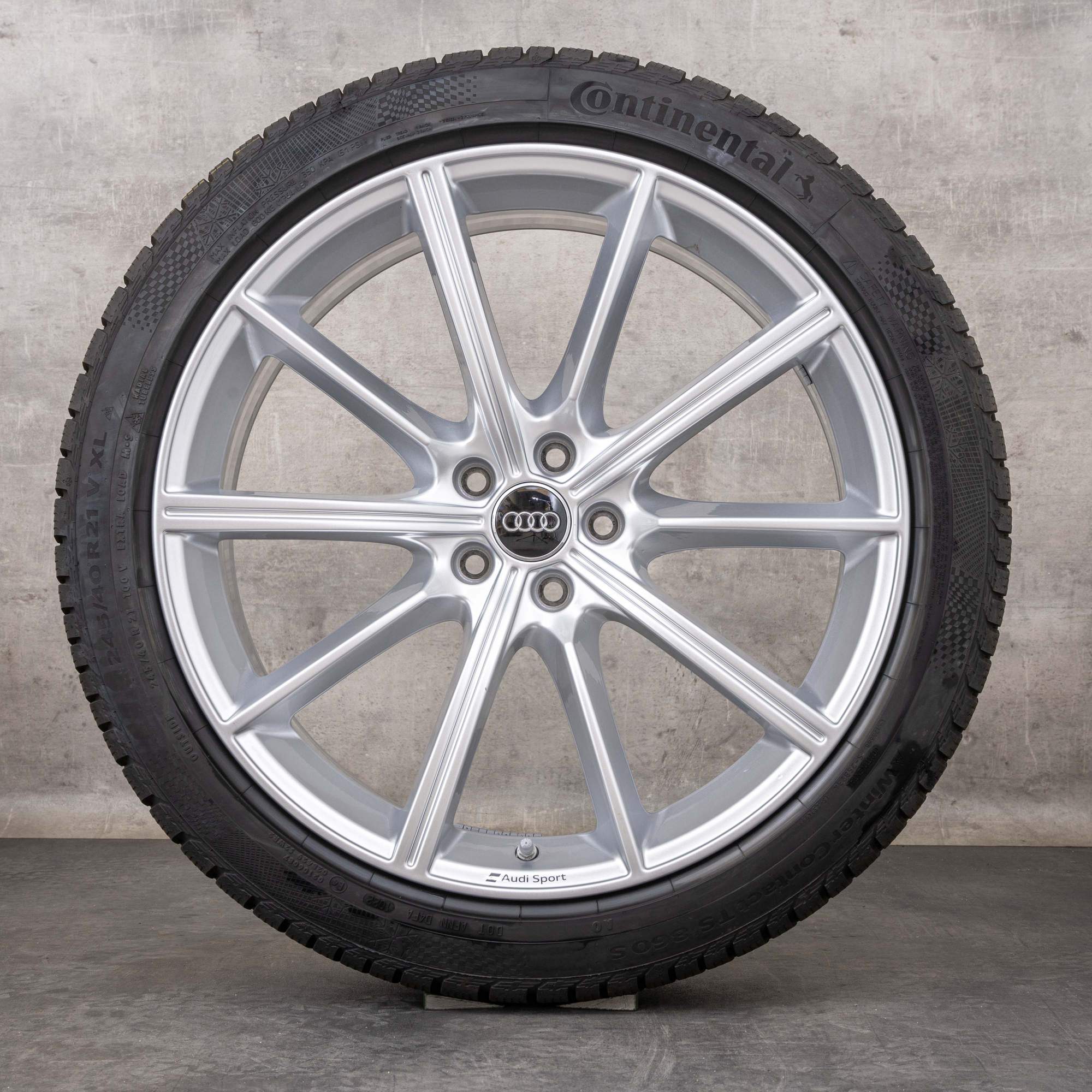 Originali Audi RS6 RS7 cerchi invernali 21 pollici 4K RS auto 4K0601025AA argento lucido