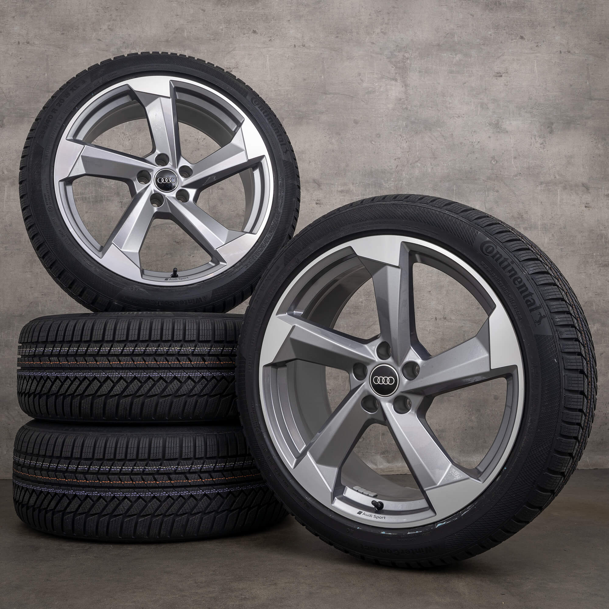 Audi Split Rims Audi A7 S7 4K C8 S line winter wheels 20 inch rims Rotor II 4K8601025N
