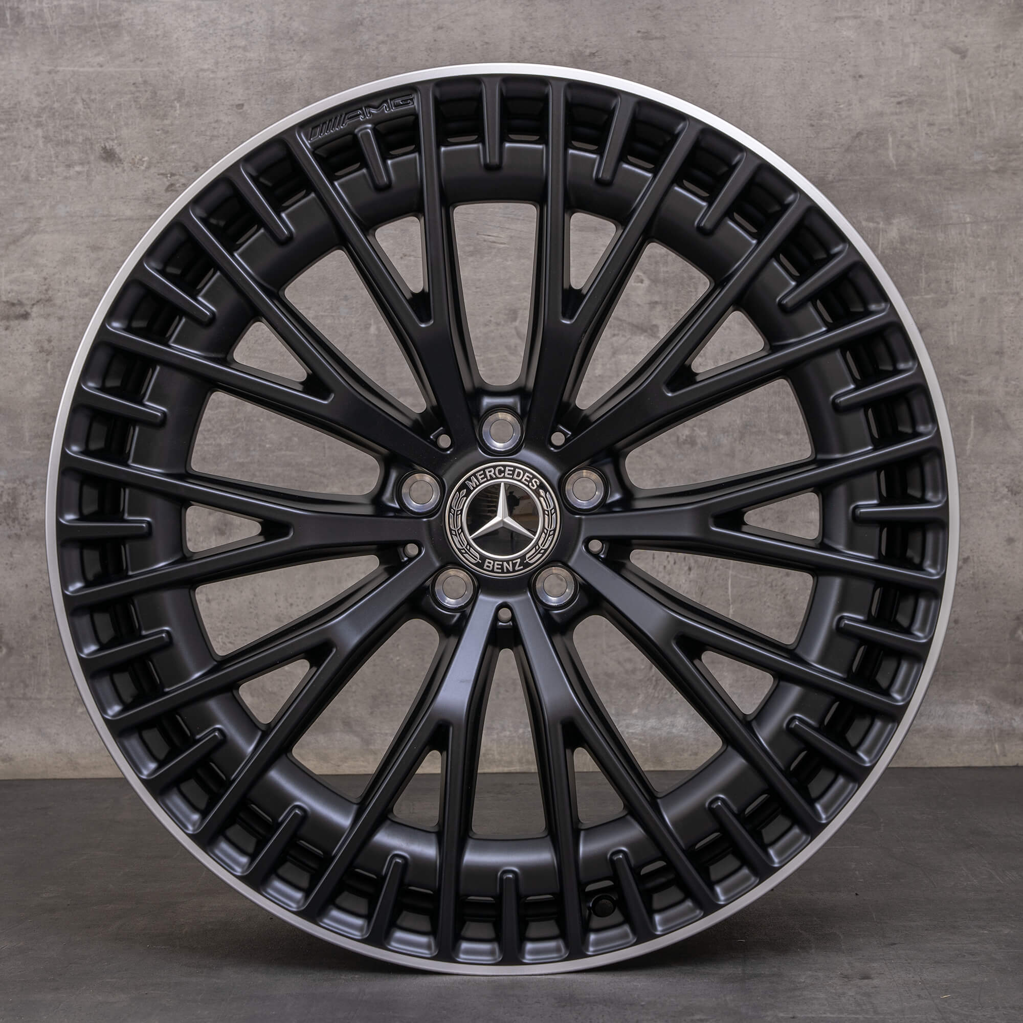Oryginalne felgi Mercedes Benz EQS 53 AMG 21 cali V297 4Matic+ A2974012900 czarny mat Polerowane NOWOŚĆ