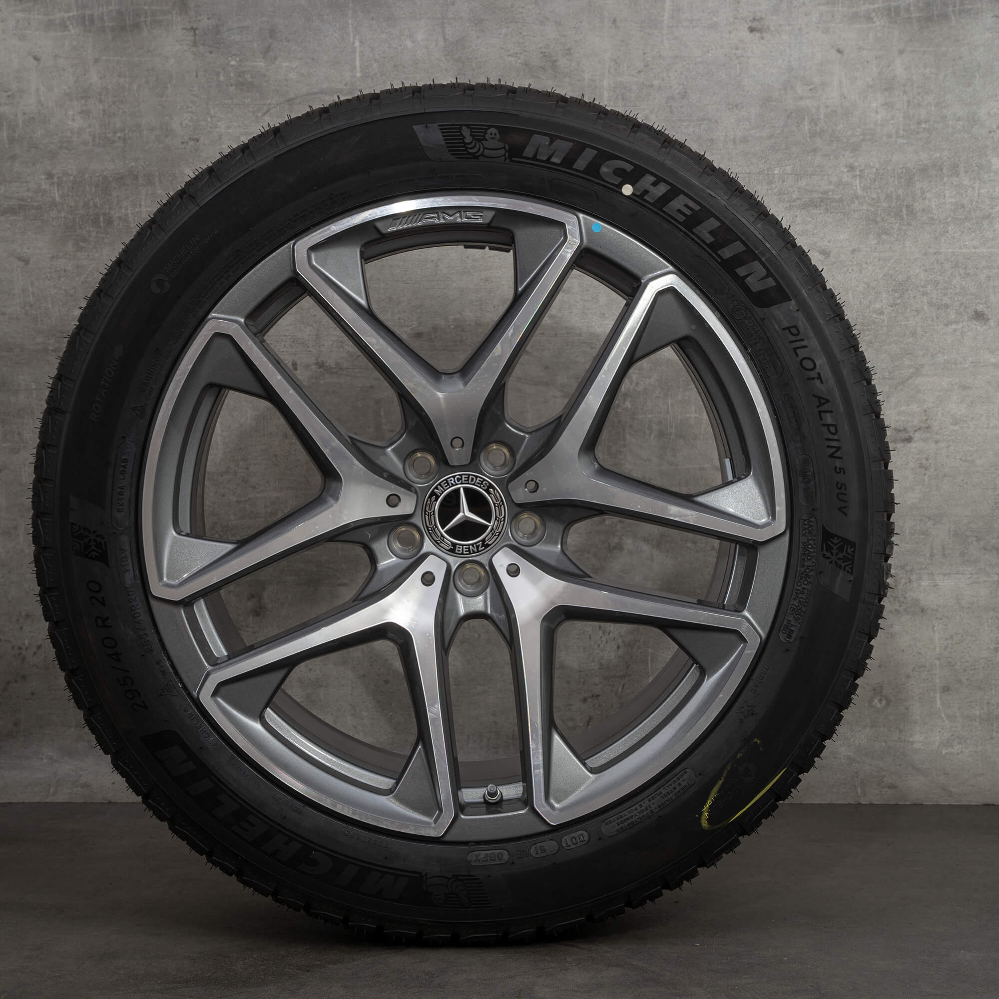 Jantes AMG 20 pouces Mercedes GLC 63 W253 roues hiver complètes pneus hiver