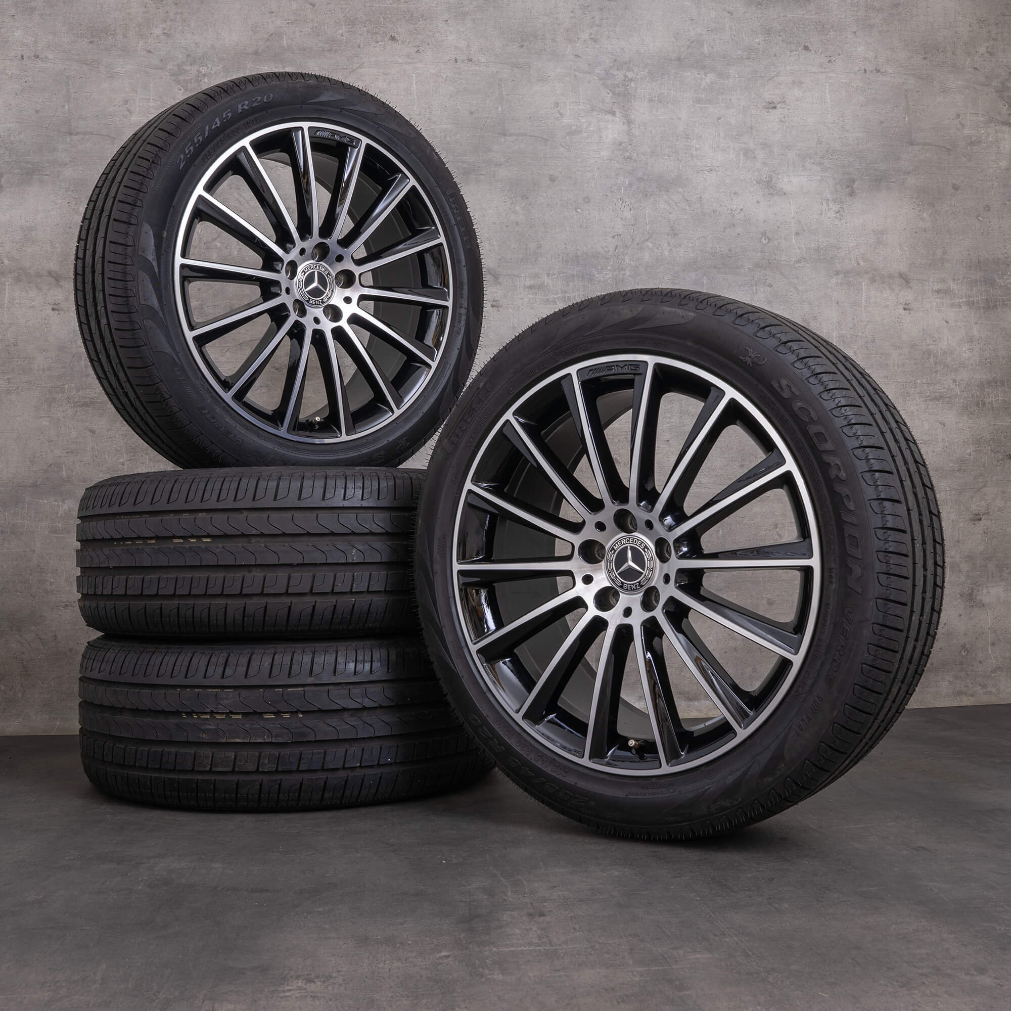 OEM Mercedes Benz GLC AMG rims 20 inch X253 C253 summer wheels ...