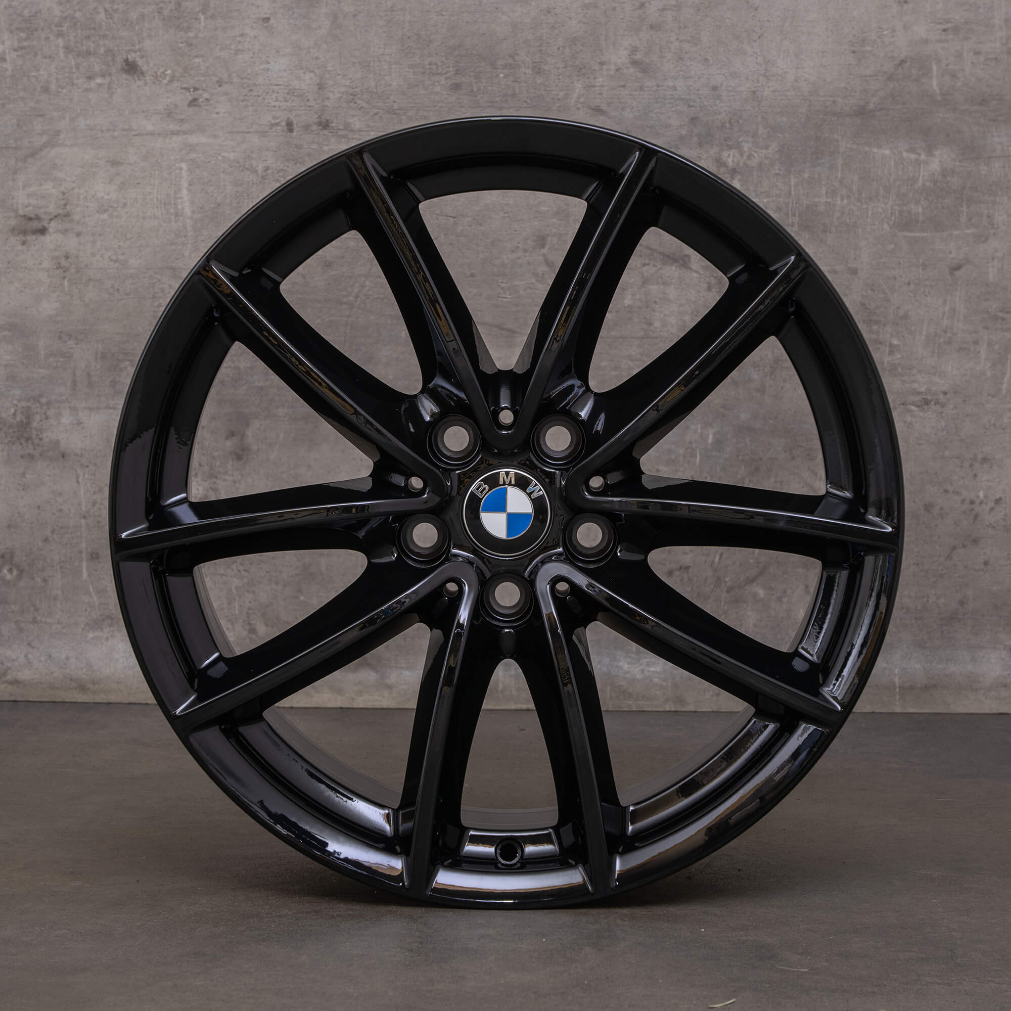 Oryginał BMW X5 X6 Felgi 18 cali G05 G06 Styling 618 czarne wysoki połysk 6880684 NOWOŚĆ