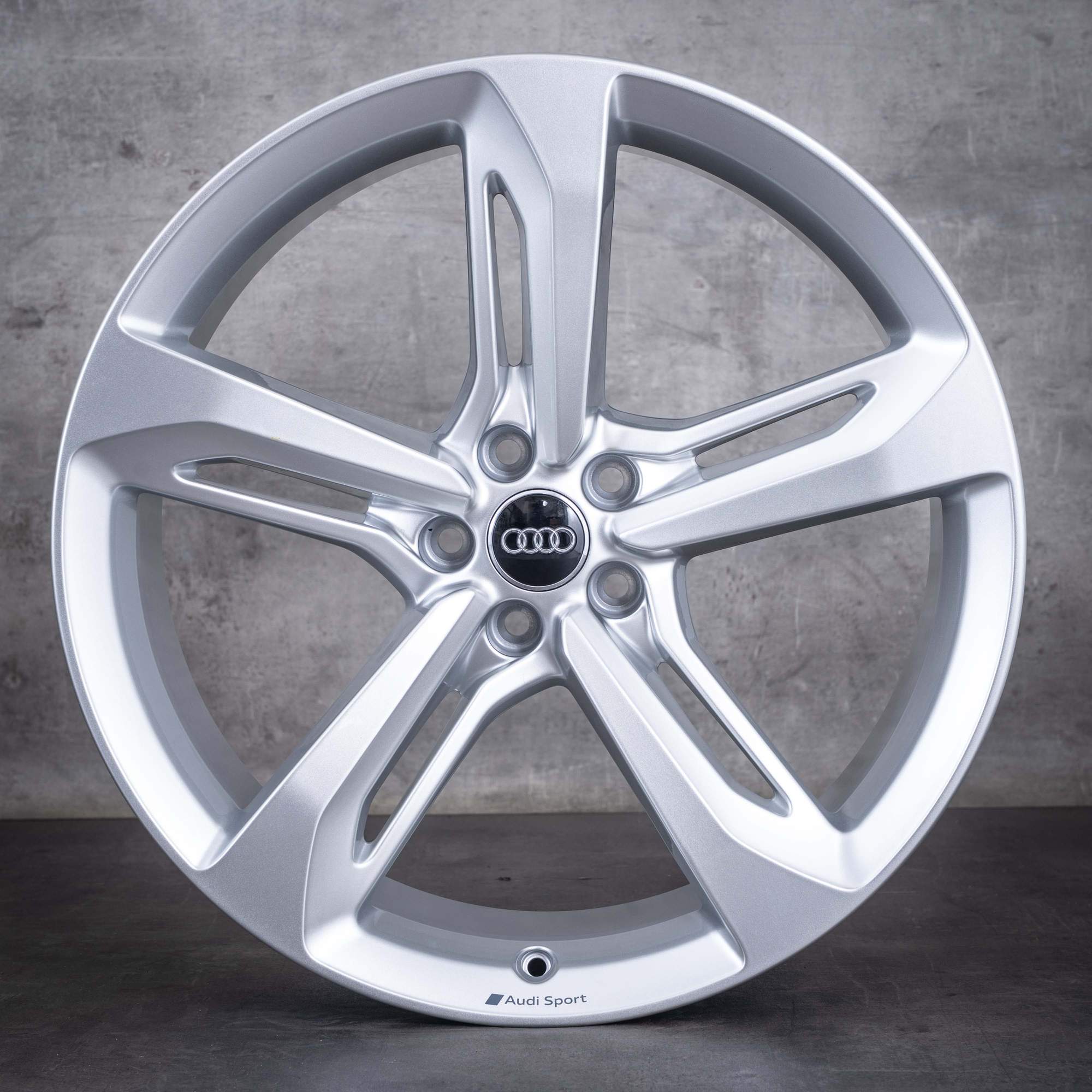 Original Audi Q7 SQ7 Felgen 21 Zoll 4M 4M0601025AA silber glanz NEU
