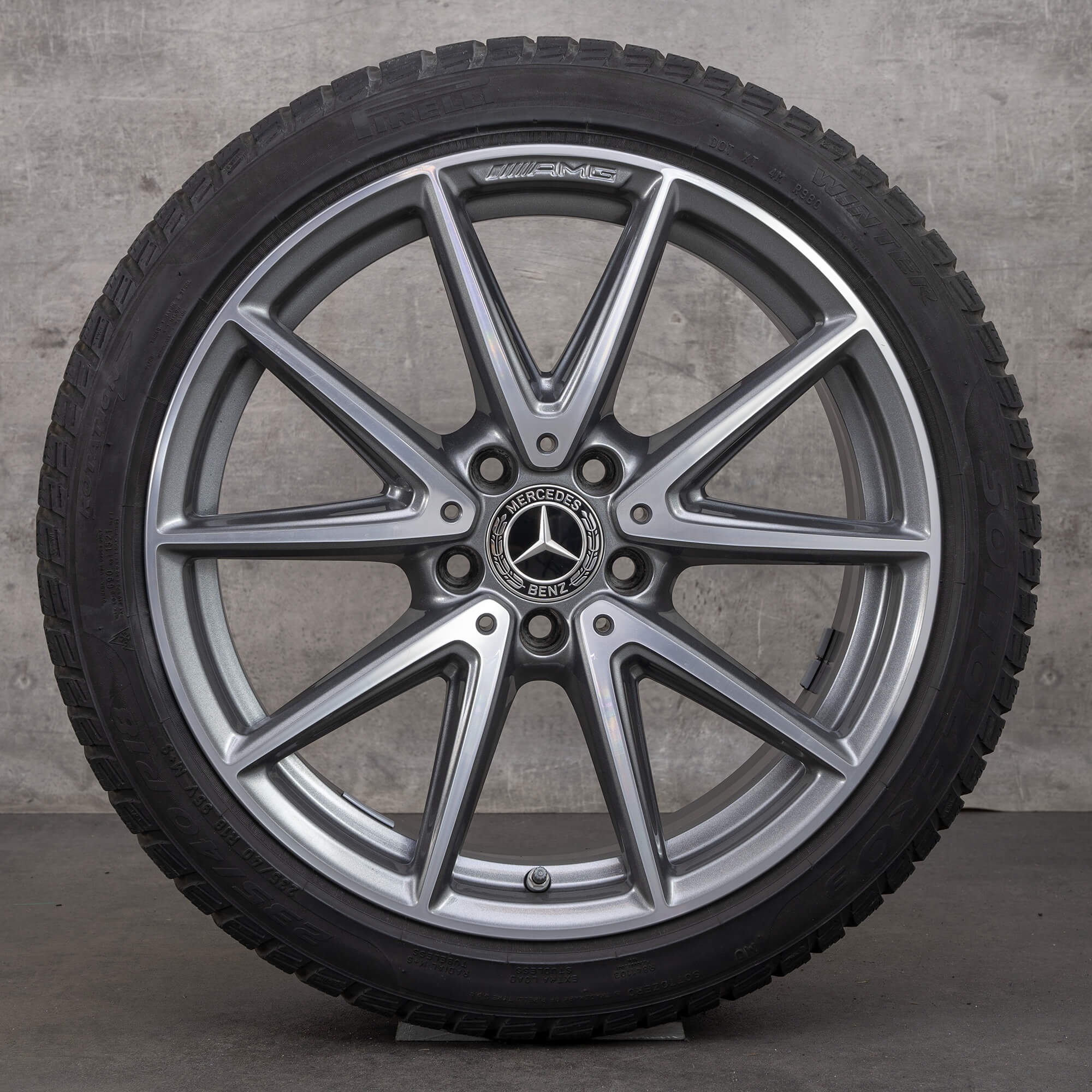 AMG 18 pollici Mercedes Benz A45 CLA45 250 Sport W176 W117 ruote invernali