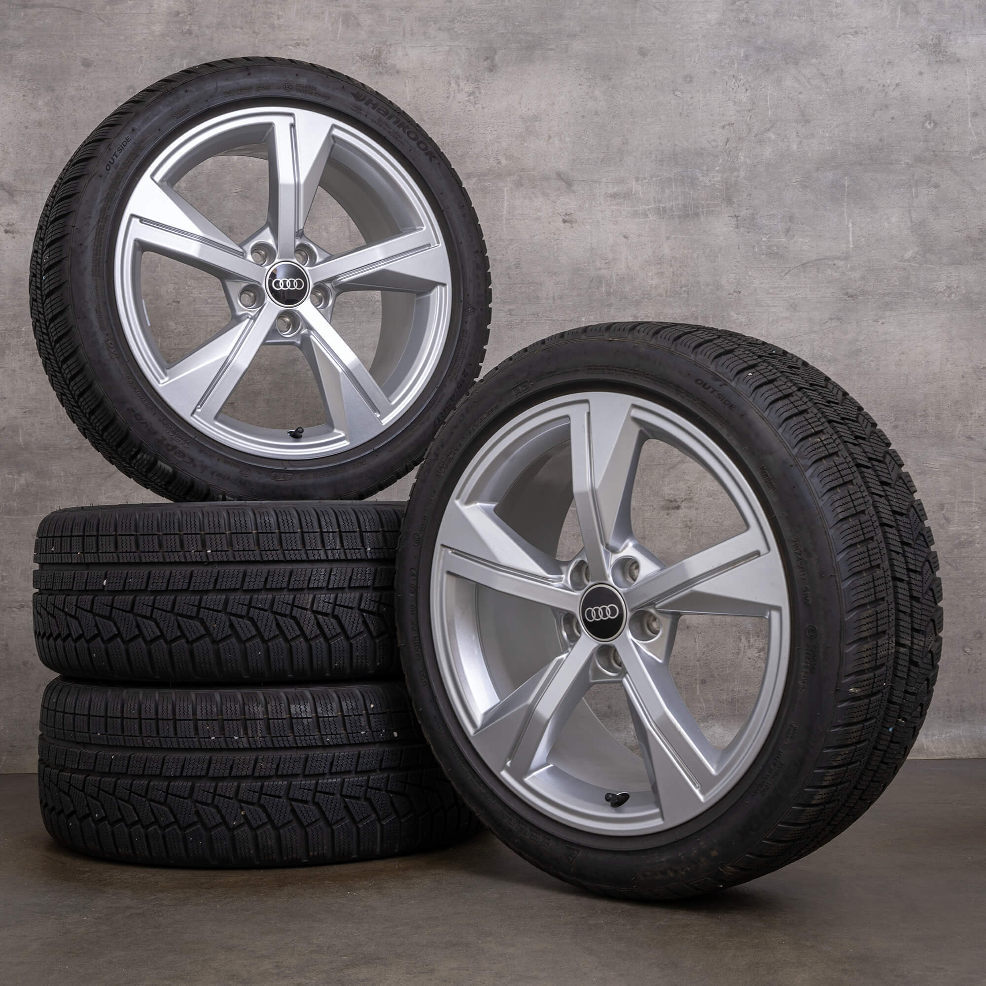 Original Audi A1 II ruedas de invierno 17 pulgadas GB llantas 82A601025G plata