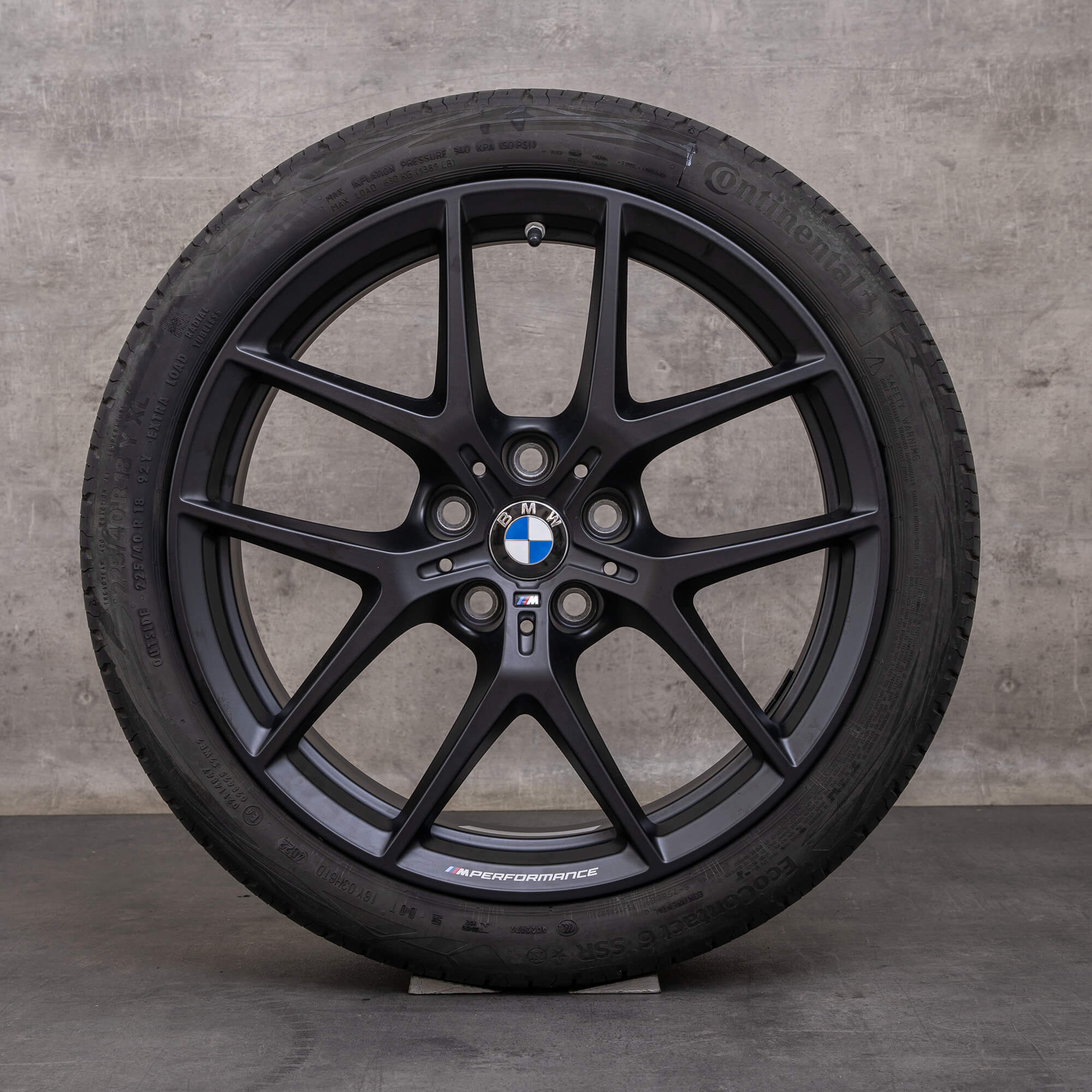 OEM BMW 1 series 2 wheels 18 inch F40 F44 Gran Coupe summer
