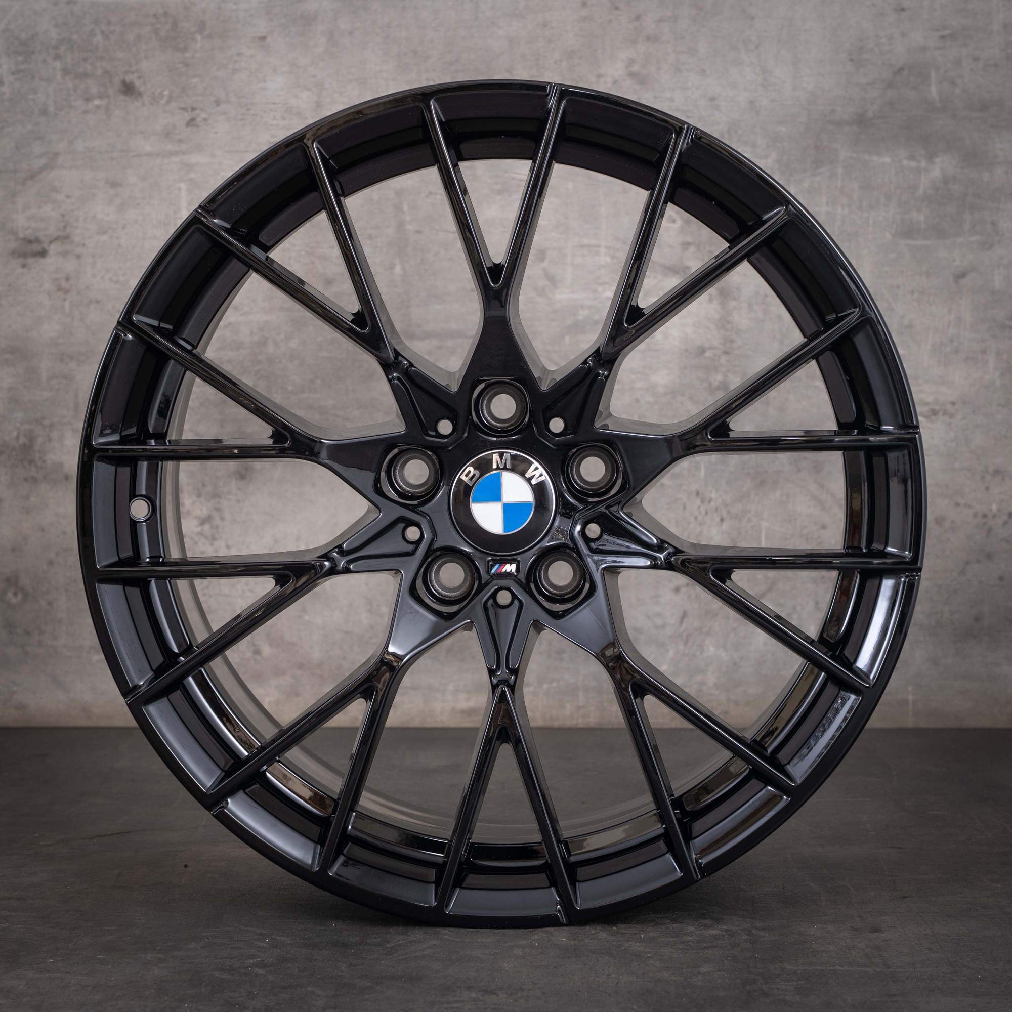 Originale BMW M2-felger 19 tommer F87-design 788 M 8093988 8093987 jet black