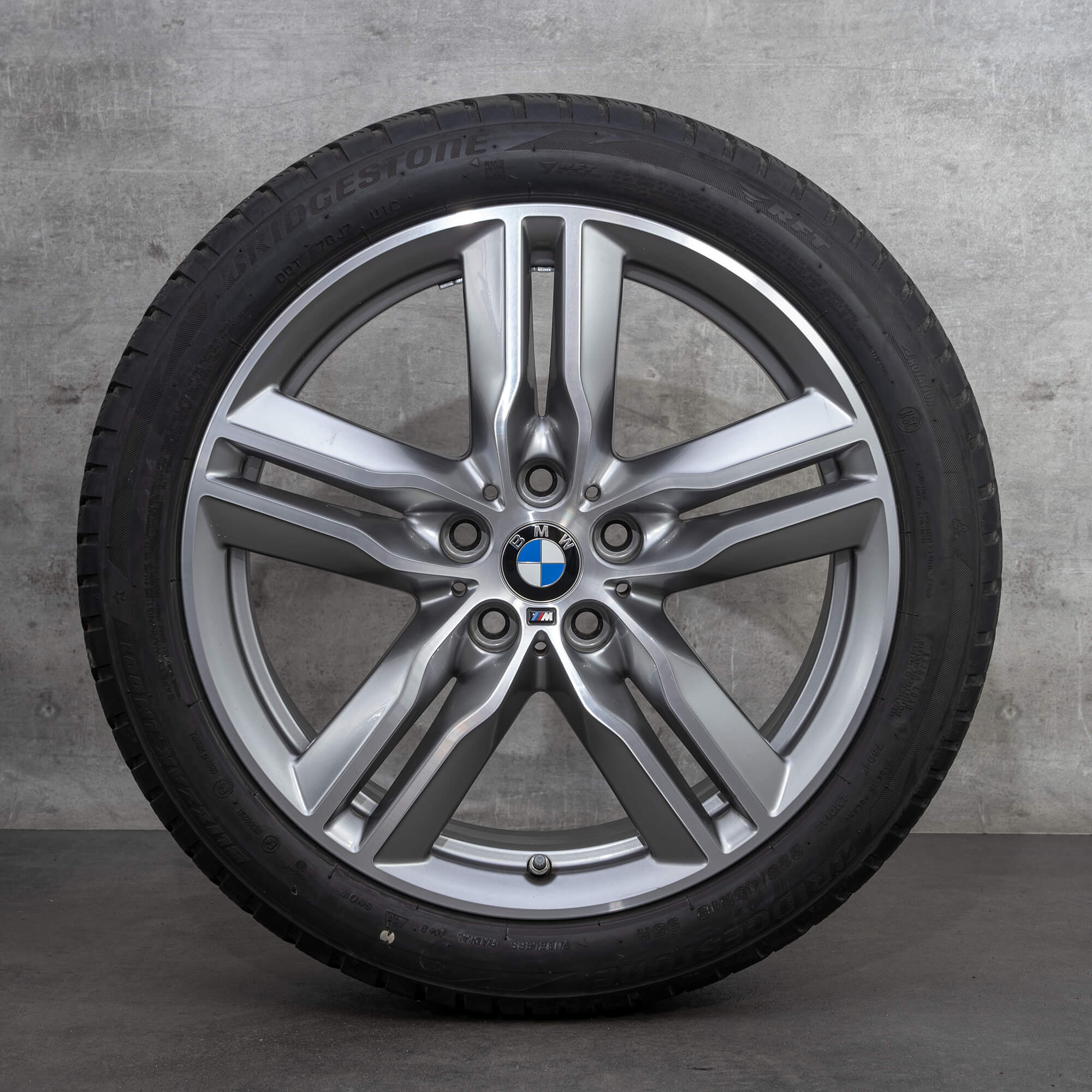 Jantes BMW 18 pouces X1 F48 X2 F39 M570 jantes alloy pneus hiver roues