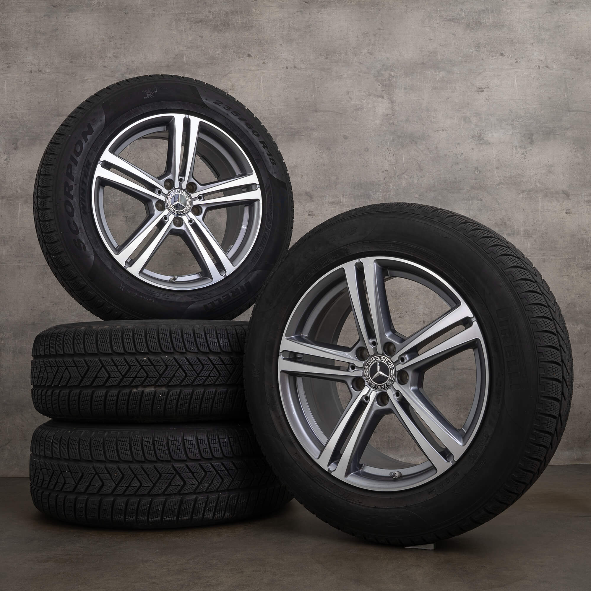 OEM Mercedes Benz GLC winter wheels 18 inch X253 C253 rims