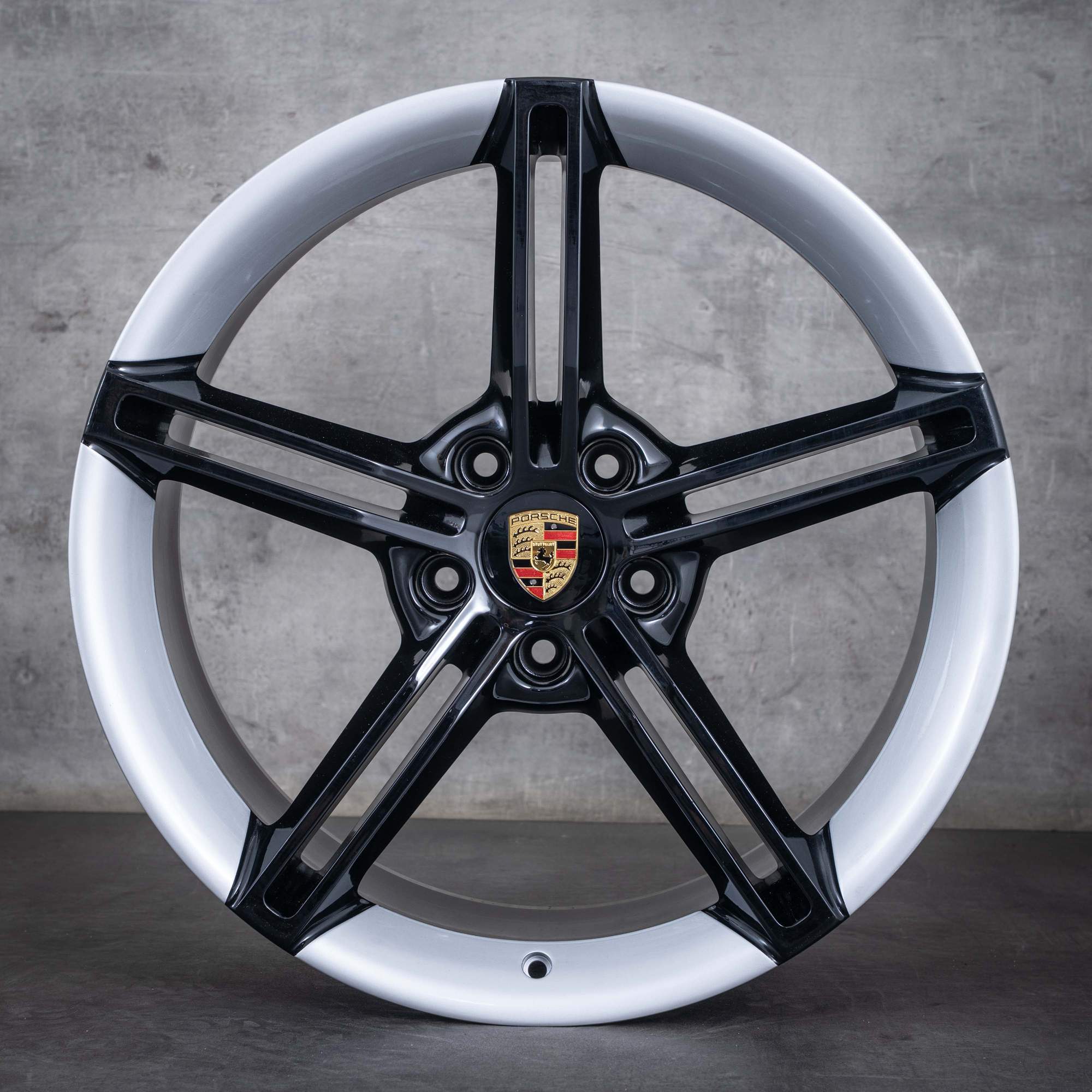 Alkuperäiset Porsche Taycan 21 tuuman vanteet 9J1 I & II 9J1601025AA 9J1601025AB musta hopea kiiltävä
