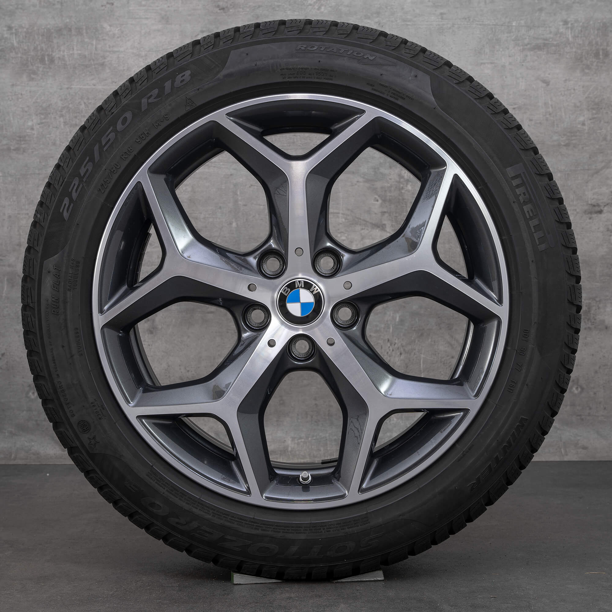 BMW純正 X1 F48 Yスポ569 225/45R18 スタッドレス4本 BMW X1