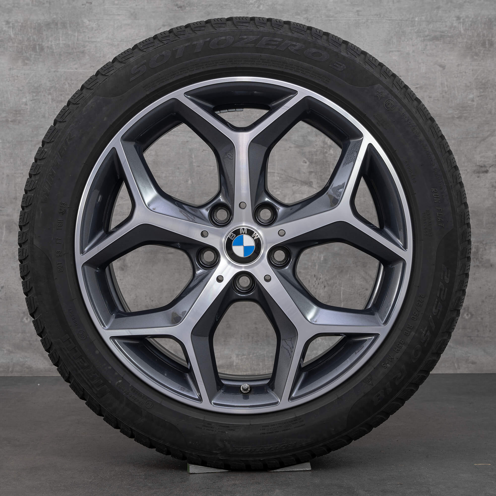 BMW 18 inch X1 F48 X2 F39 styling 569 rims winter wheels tires 6856070