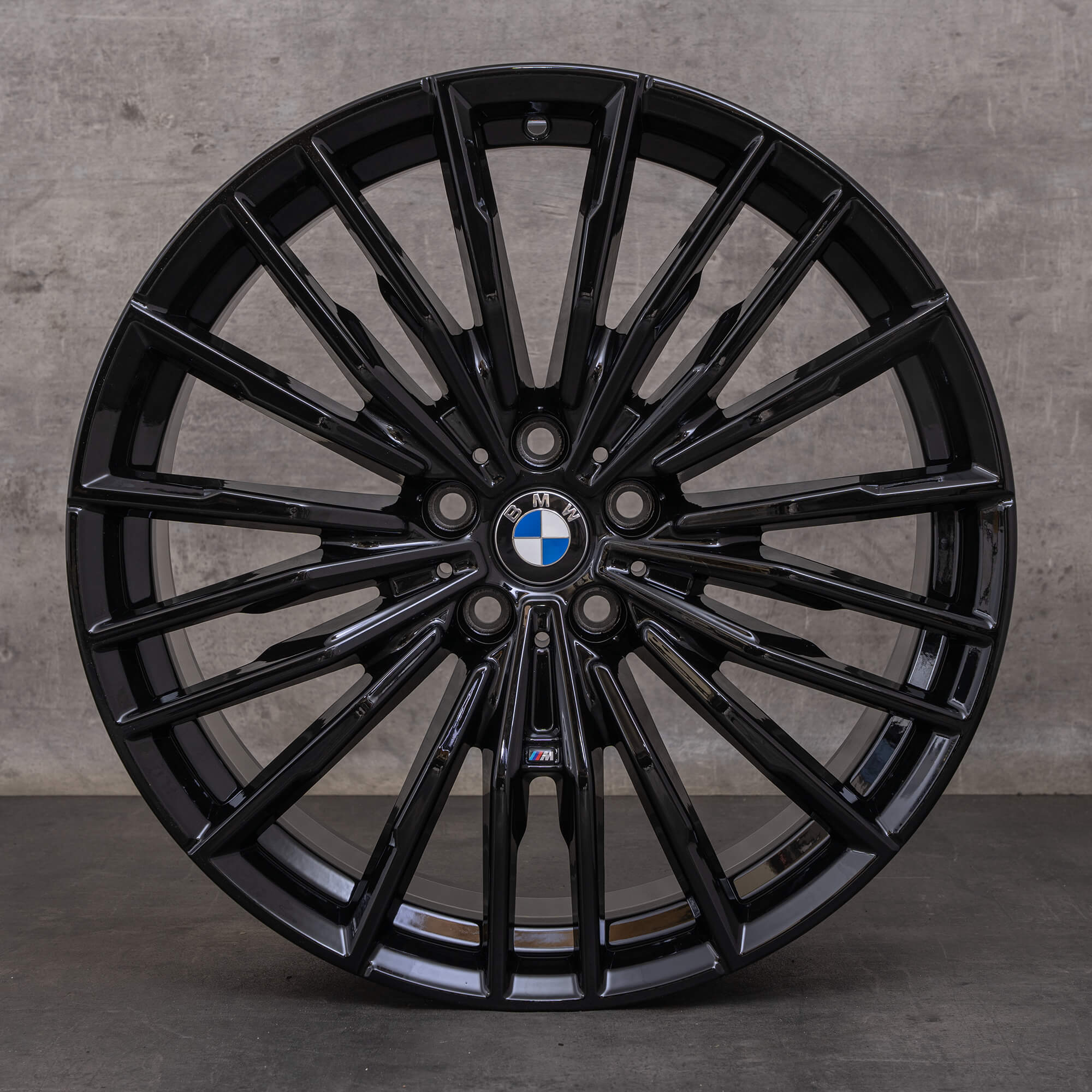 Original BMW 8 Series ráfky na auto 20" G14 G15 G16 Gran Coupe Styling 729 M 8072025 8072026 černá lesklá