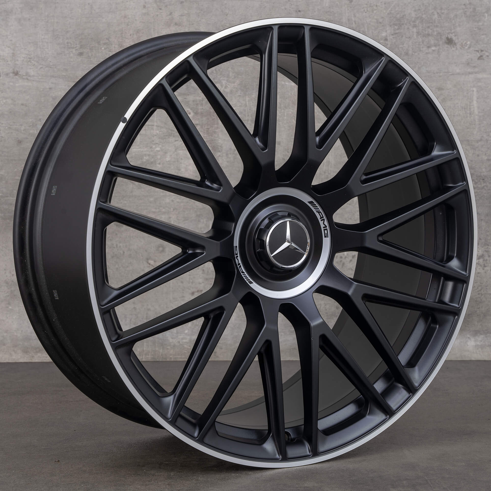 AMG 21 tum Mercedes fälg S-klass S63 W223 X223 framaxel A2234012300 NYTT