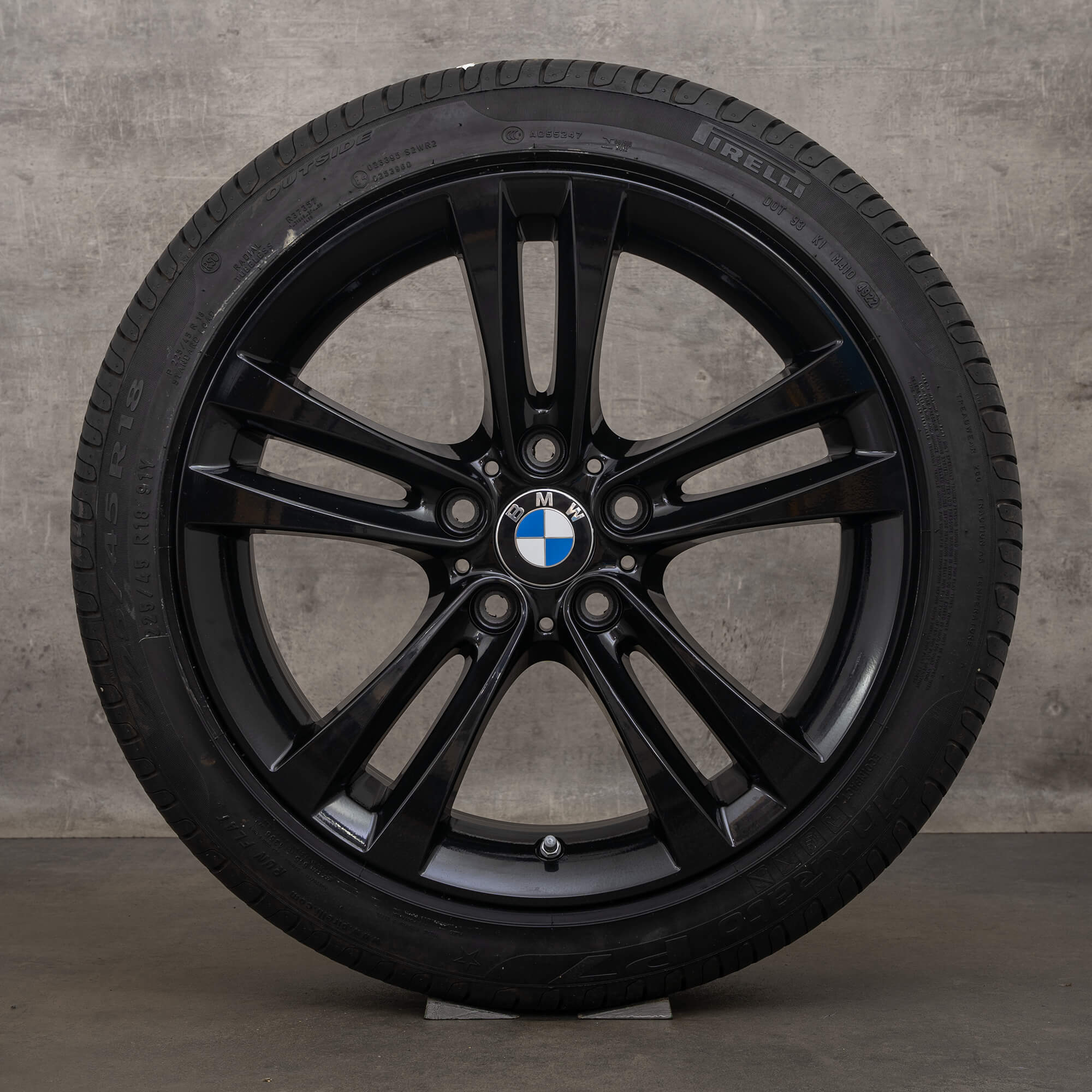 OEM BMW 3 Series F30 F31 4 F32 F33 F36 18 inch rims winter tires