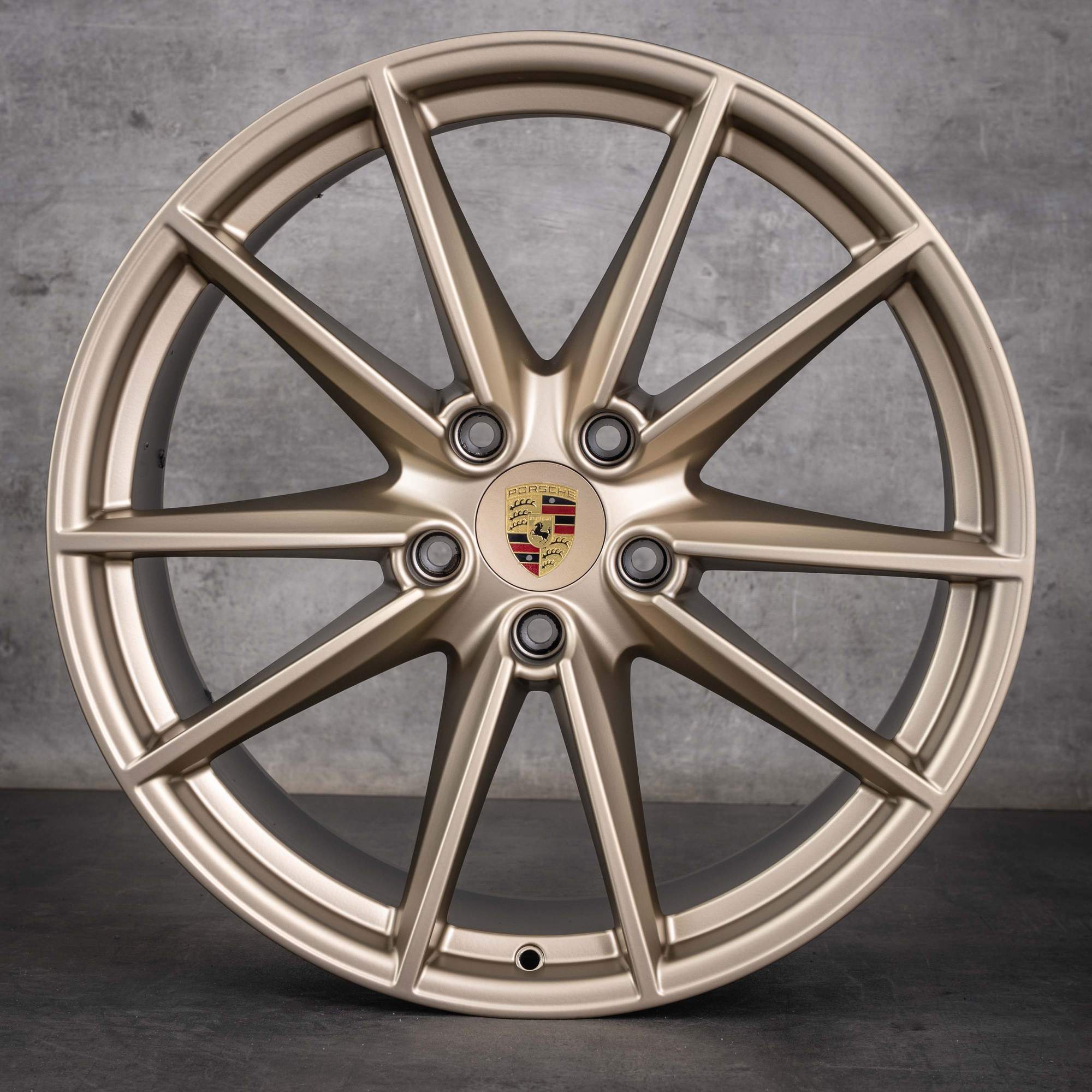 Oryginał Porsche 992 I Felgi 20 21 cali C2 C4 Carrera GTS 992601025C 992601025E S Koła neodym matowy