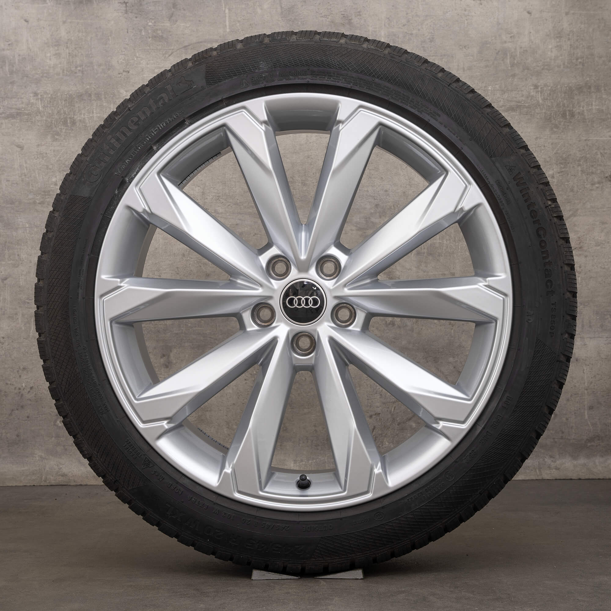 Original Audi A6 4K C8 Allroad 20 inch winter tires rims