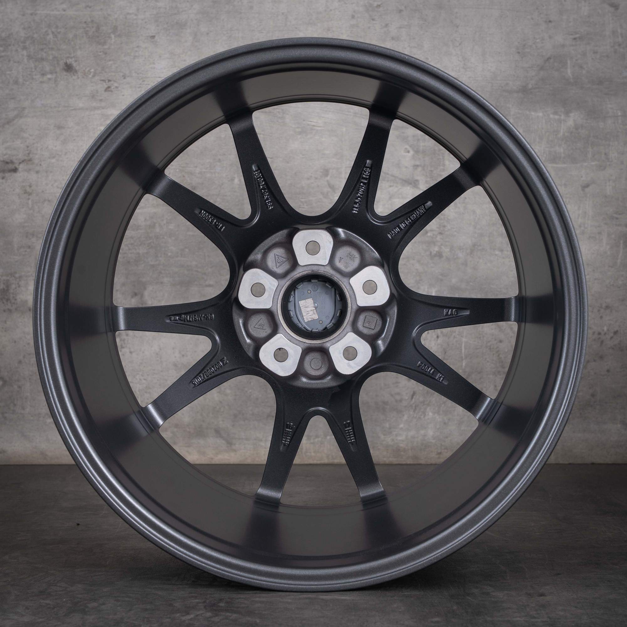Jante oem Porsche 991 II 20 pouces 99136276001 gris Vésuve mat