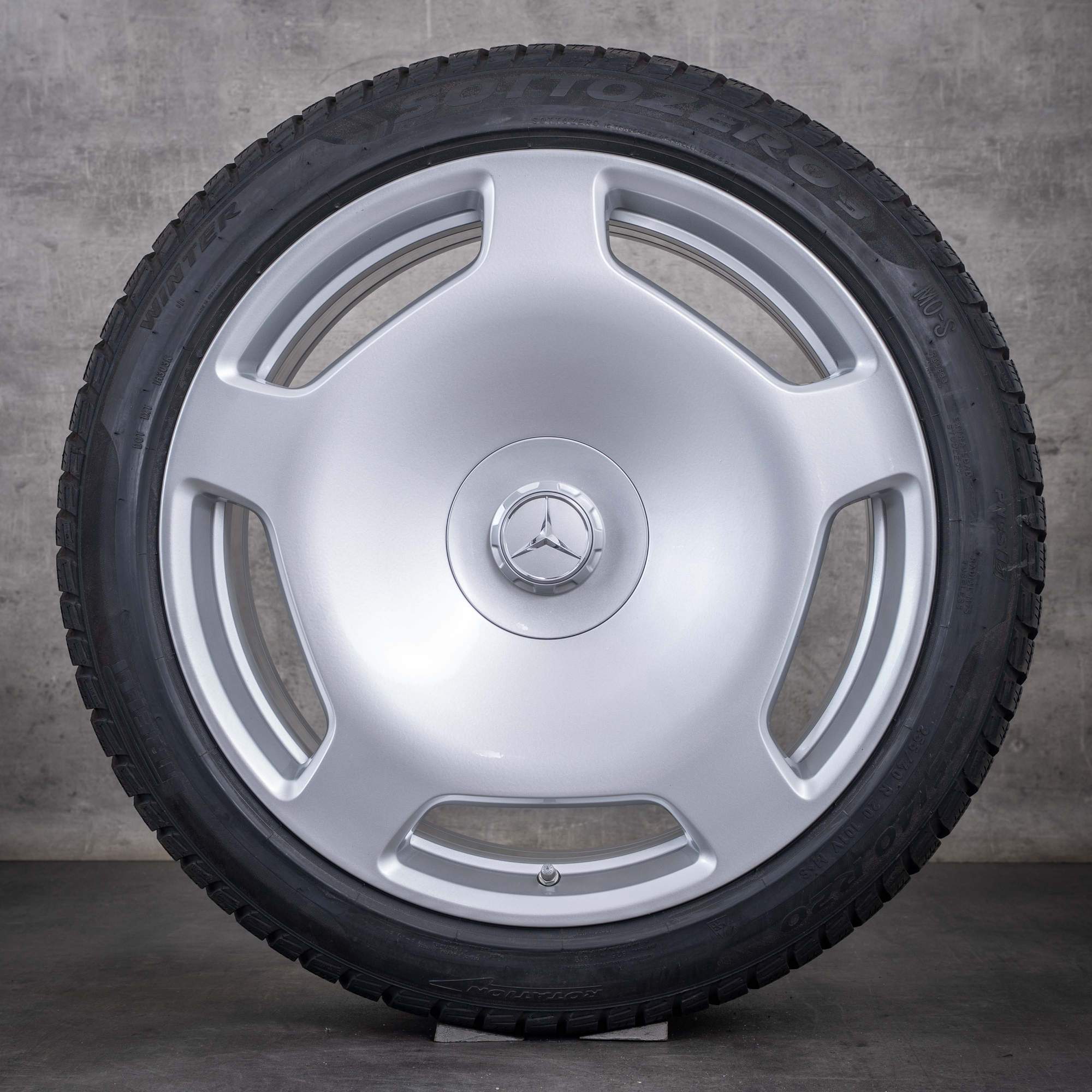 Originální zimní kola Maybach třídy S 20 palců W223 V223 X223 disky A2234014200 stříbrné