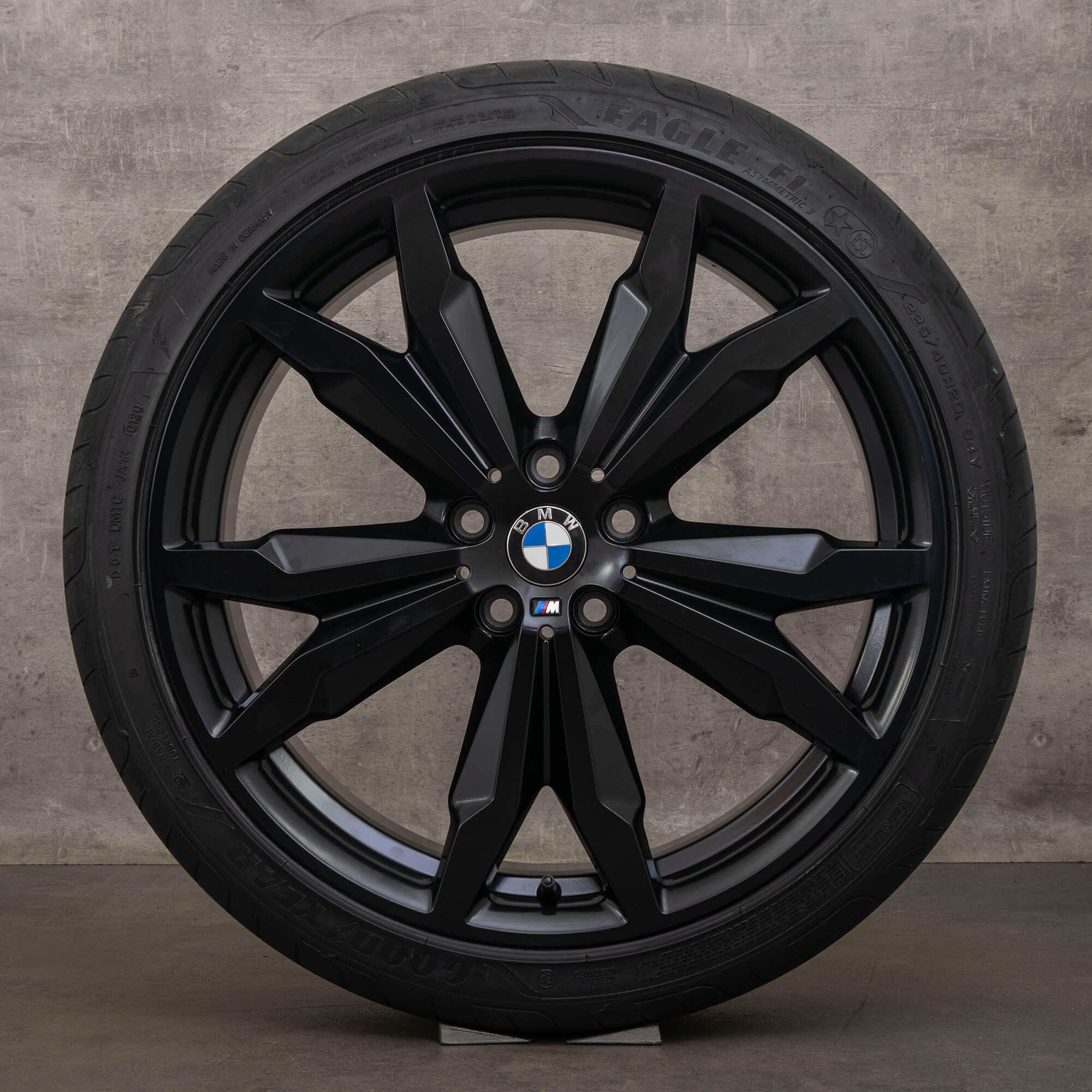Original BMW X1 F48 X2 F39 20 pulgadas llantas neumáticos de invierno estilo 716 M 8008622 negro mate ruedas