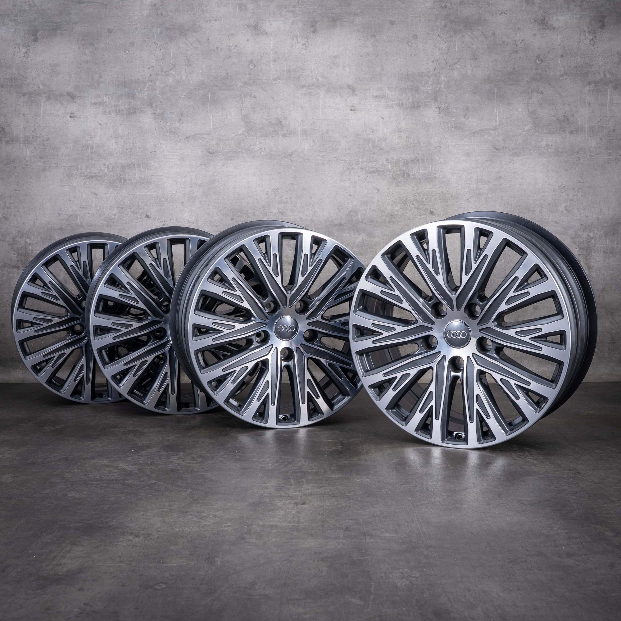 Audi-fælge Pax A8 4H pansrede 245 R490 ET62 4N6601023 pansret køretøj skudsikkert