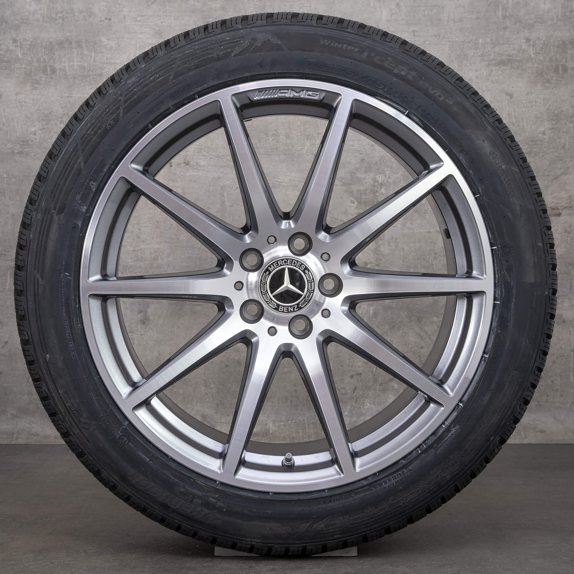 AMG 19 Zoll Mercedes Benz Felgen SL 43 R232 Alufelgen Winterreifen  