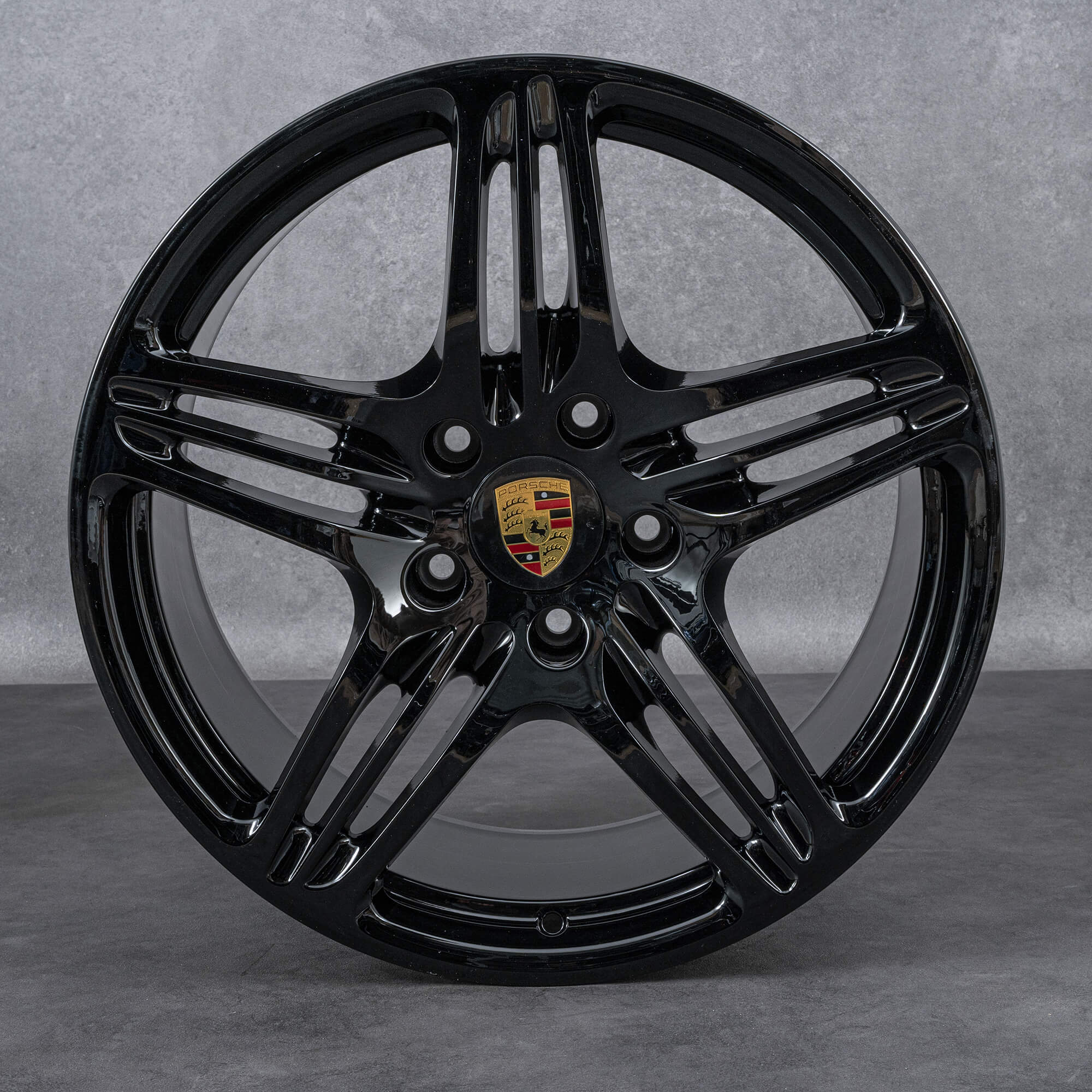 Originale Porsche 19-tommers 997 Turbo I felger 99736215605 99736216202 Aluminiumsfelger