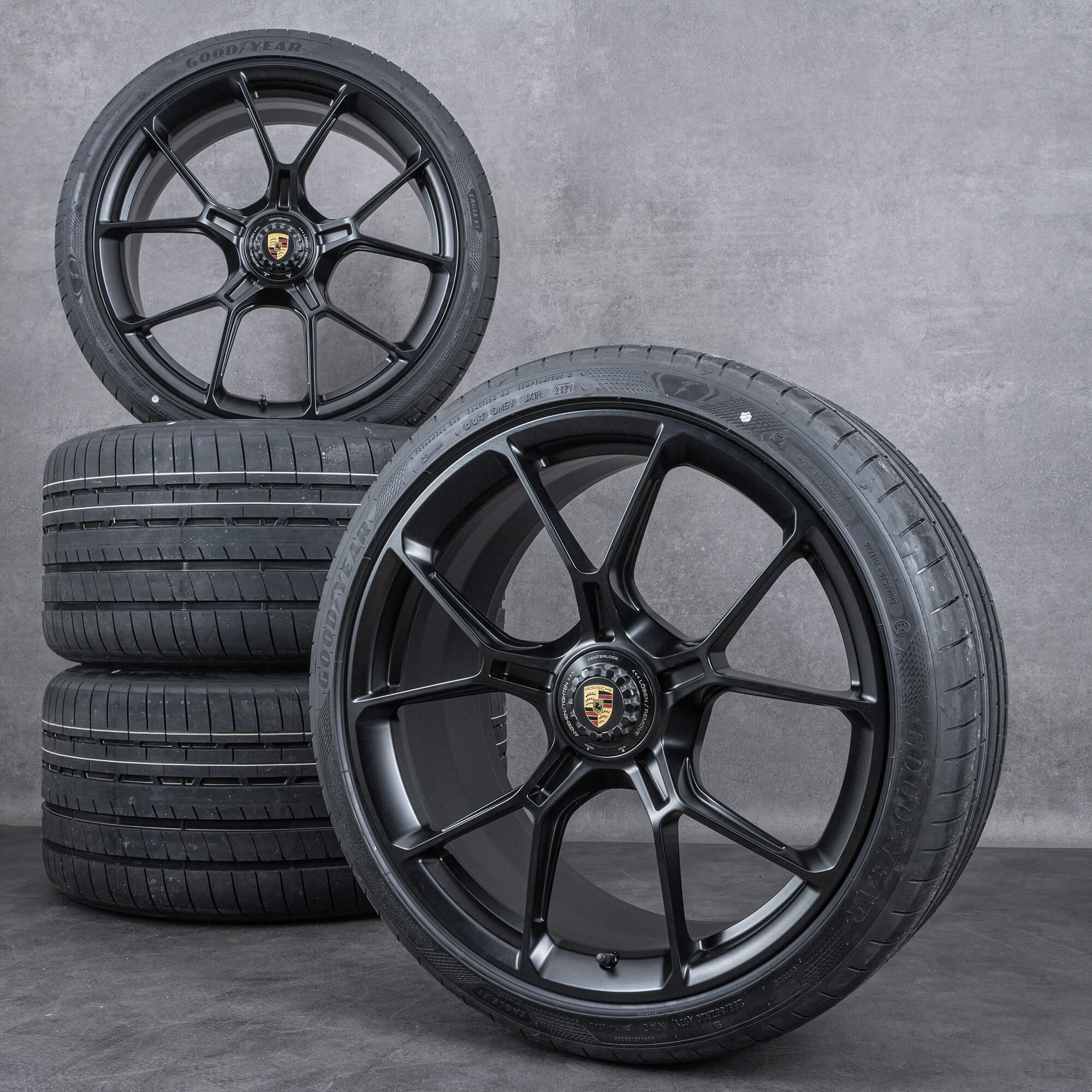 Original Porsche 992 GT3 llantas 20 21 pulgadas Touring ruedas de verano neumáticos JE1