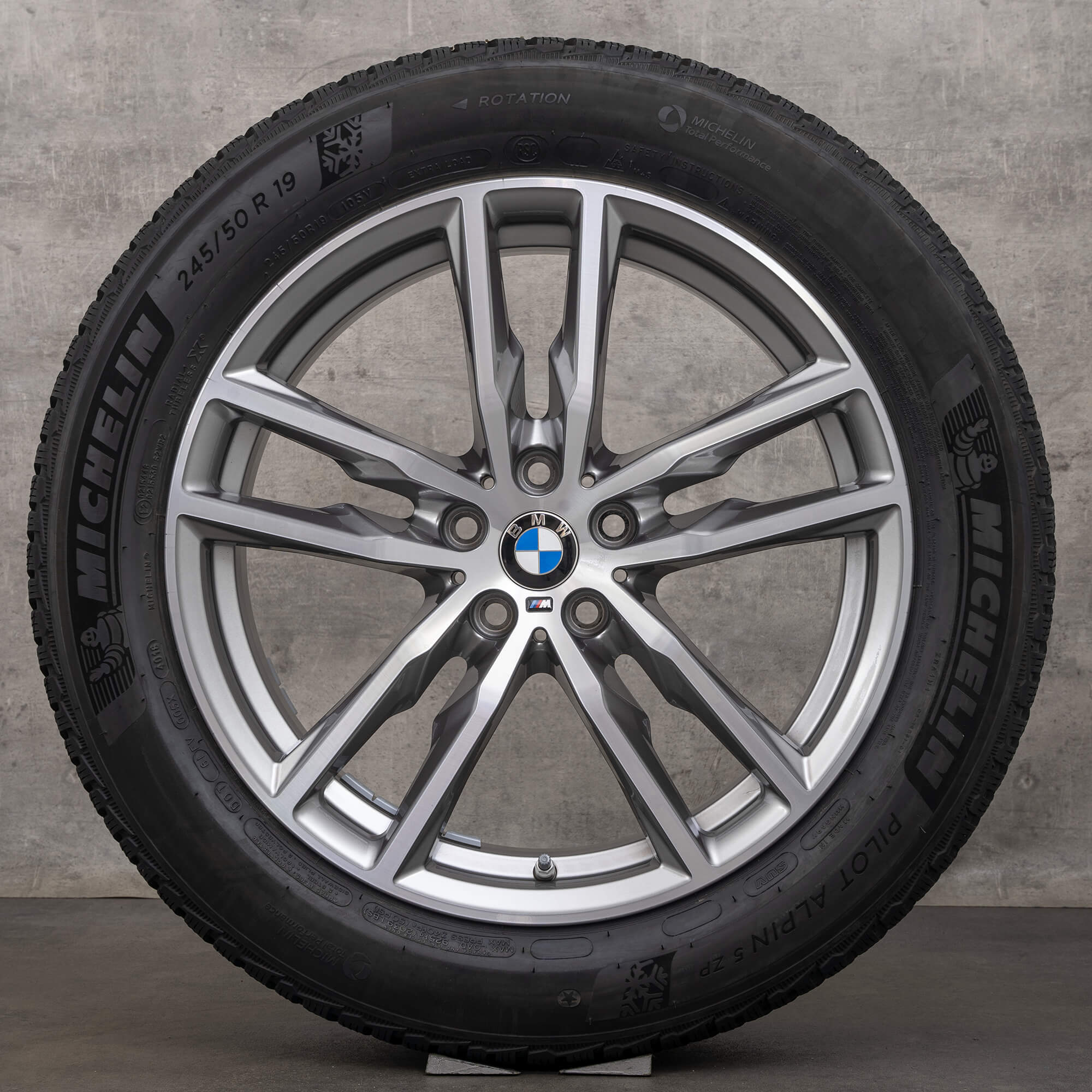 BMW X3 G01 X4 G02 Winterräder 19 Zoll Felgen Winterreifen Styling 698 M 8093921