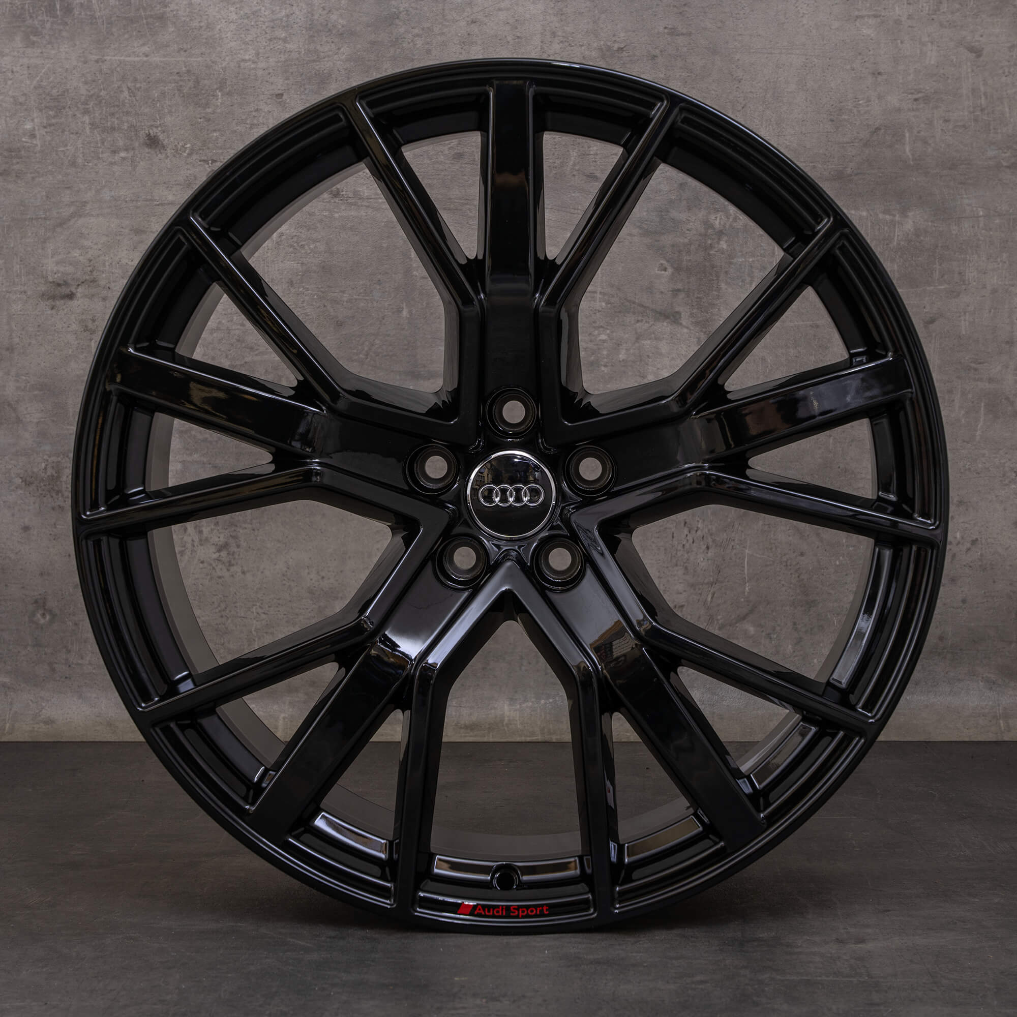 Originele Audi RS6 velgen 21 inch 4G RS 4G0601025CL zwart glanzend