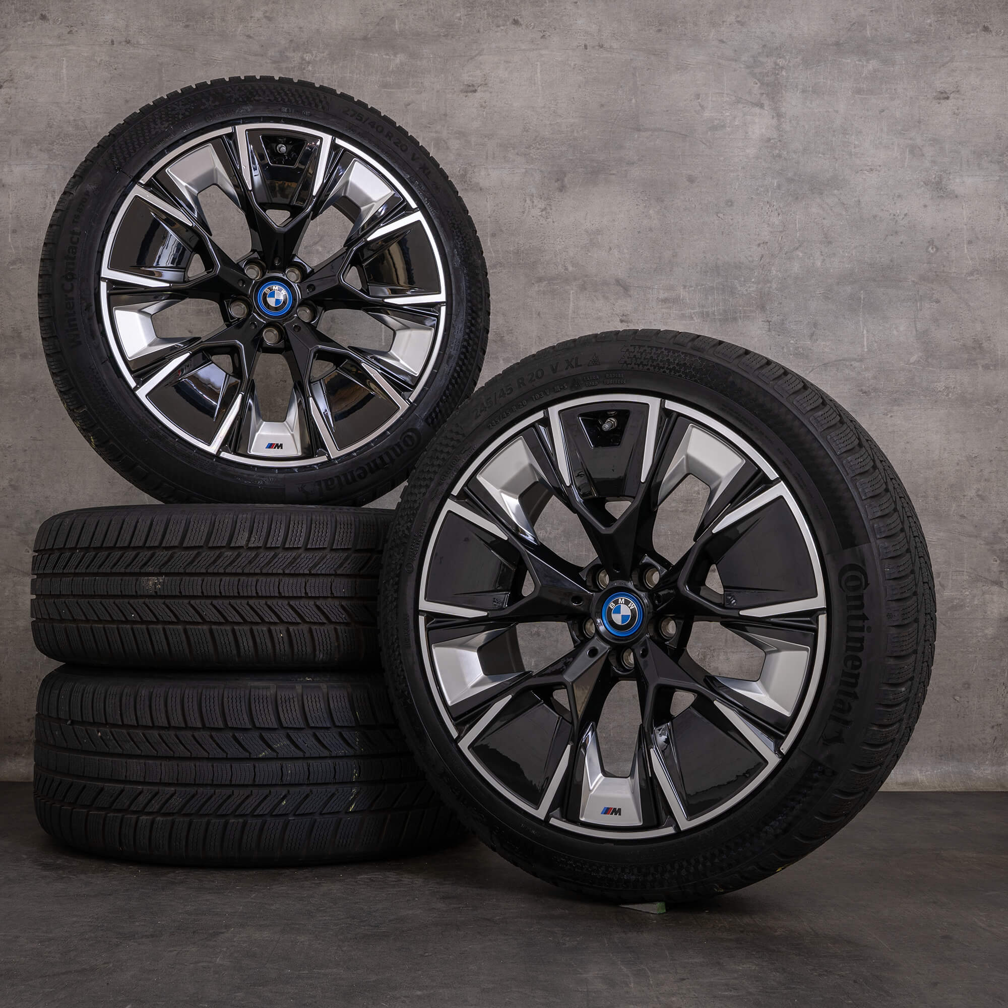 Originale BMW IX3 Vinterd k Med F lge 20 Tommer G08 Styling 890 M originale-bmw-ix3-vinterd-k-med-f-lge-20-tommer-g08-styling-890-m