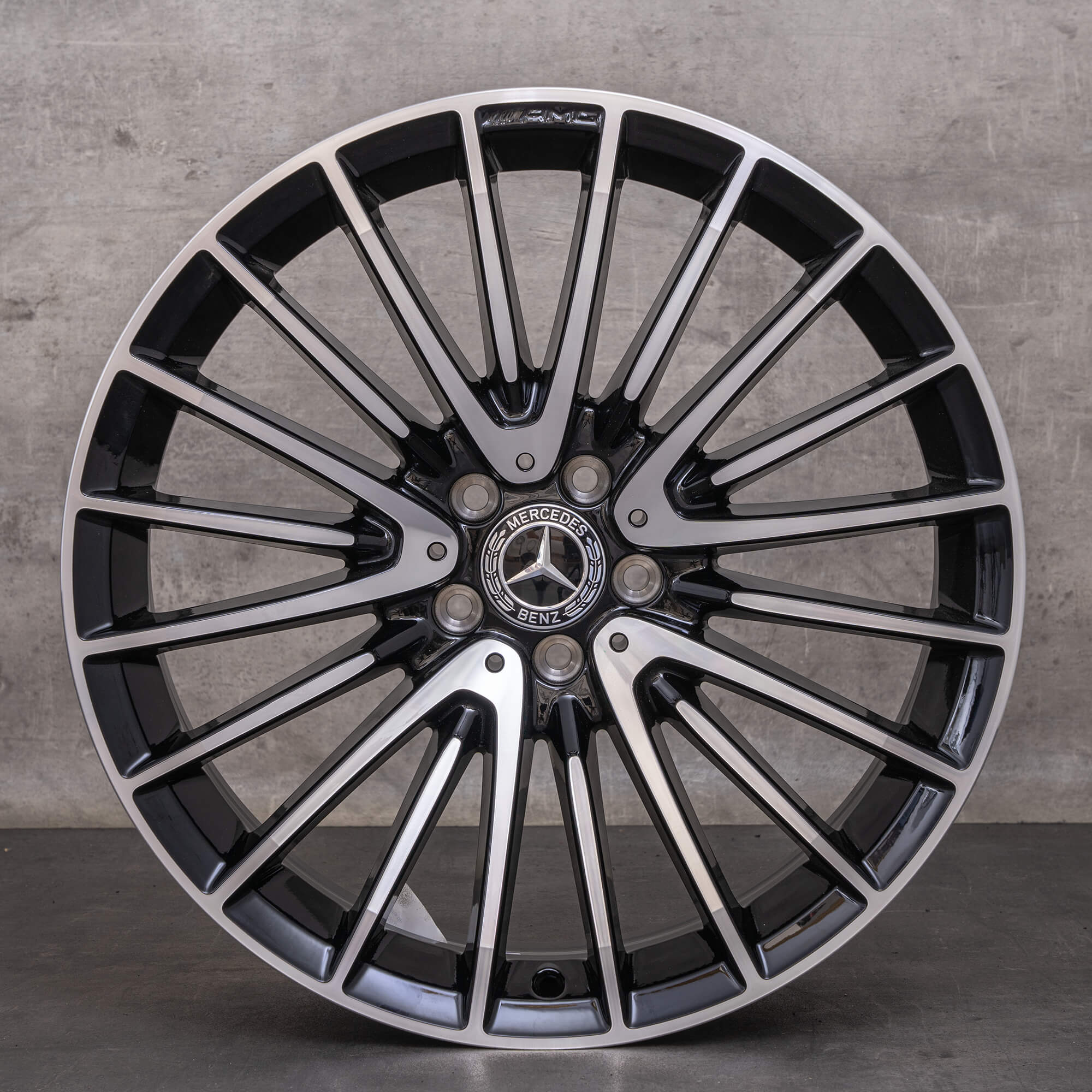 Llantas originales Mercedes Benz AMG CLS 53 4Matic 20 pulgadas C257 A2574014200 A2574014300 negro alto brillo torneado