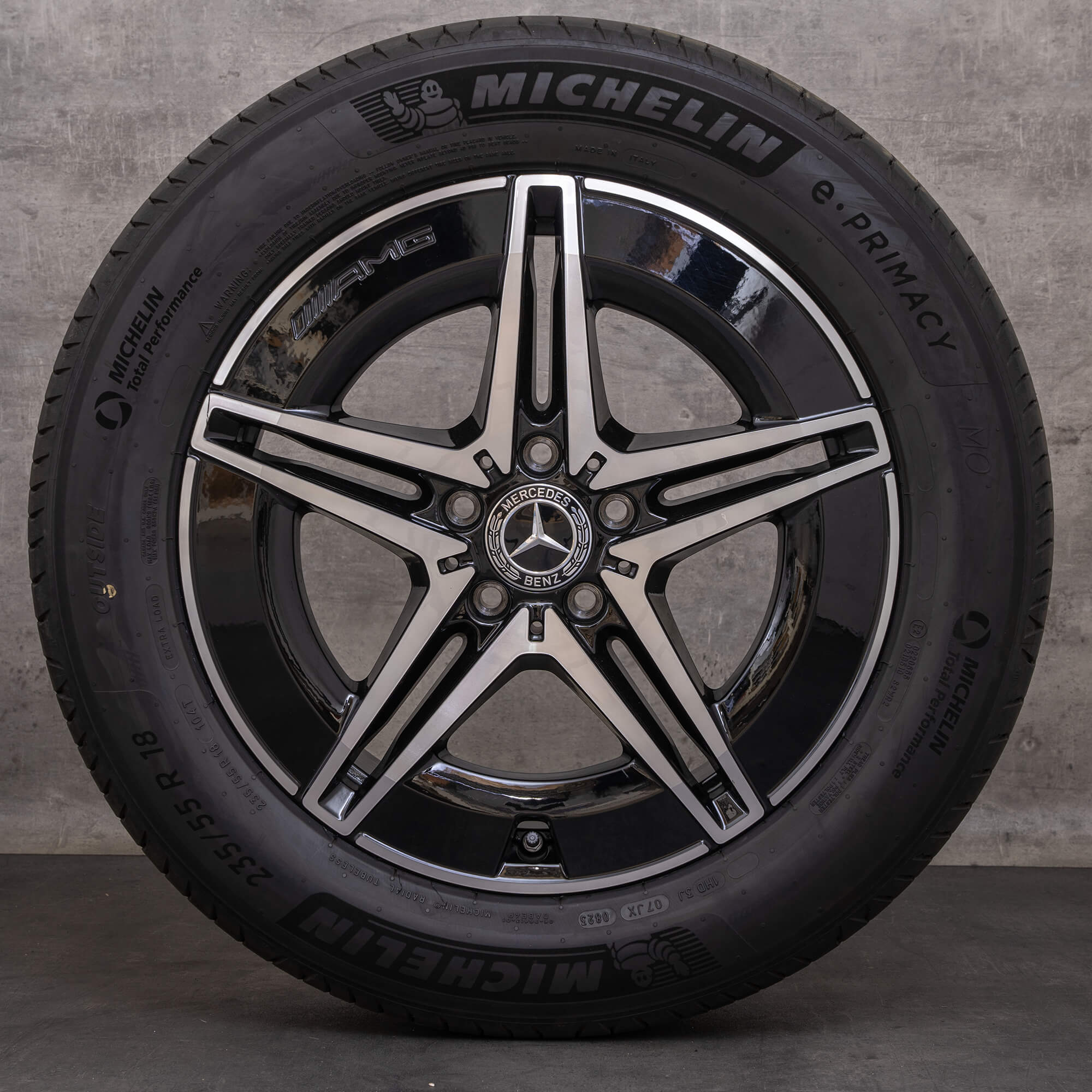 OEM Mercedes Benz EQA EQB AMG rims 18 inch H243 X243 summer wheels ...