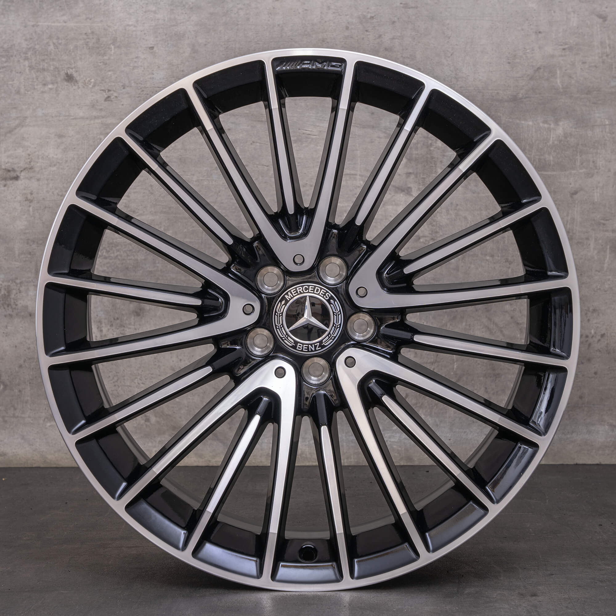 Llantas originales Mercedes Benz AMG CLS 53 4Matic 20 pulgadas C257 A2574014200 A2574014300 negro alto brillo torneado