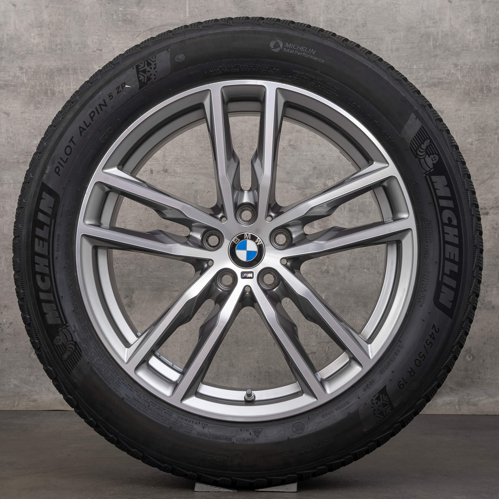 BMW X3 G01 X4 G02 Winterräder 19 Zoll Felgen Winterreifen Styling 698 M 8093921
