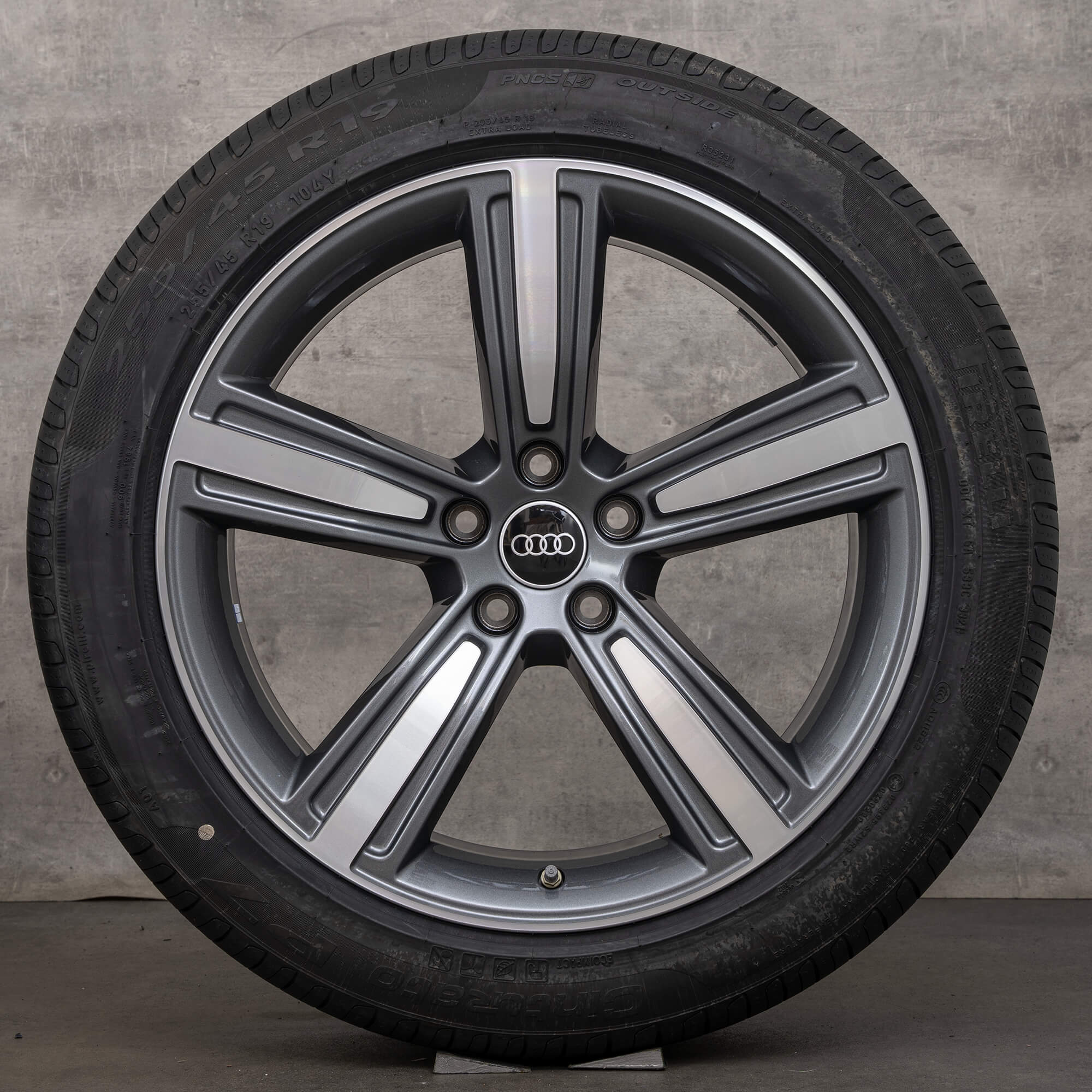 Audi A8 4N D5 summer tires 19 inch rims wheels 4N0601025N
