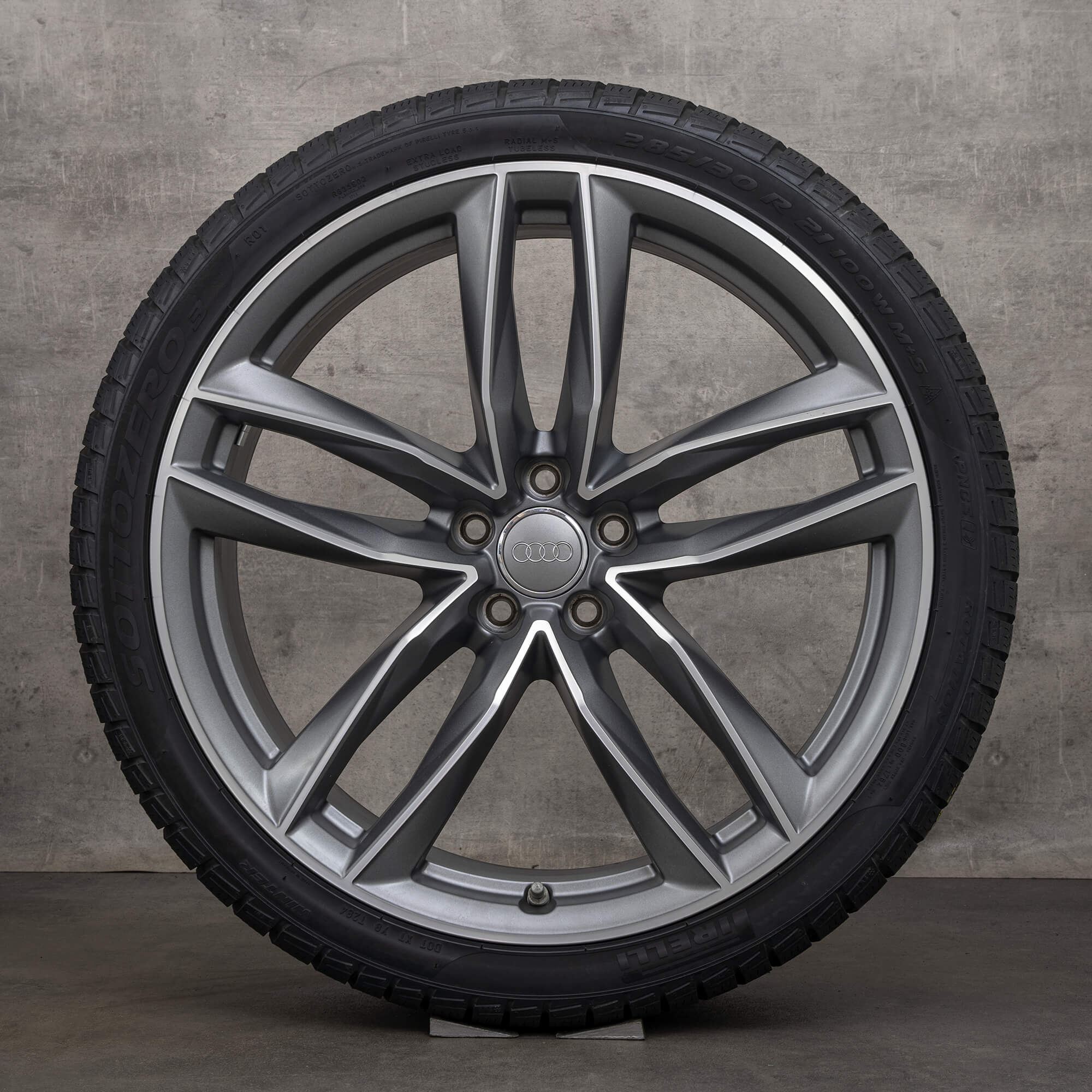 Audi RS6 4G C7 vinterhjul vinterdäck 21 tums fälgar S Line 4G0601025CF