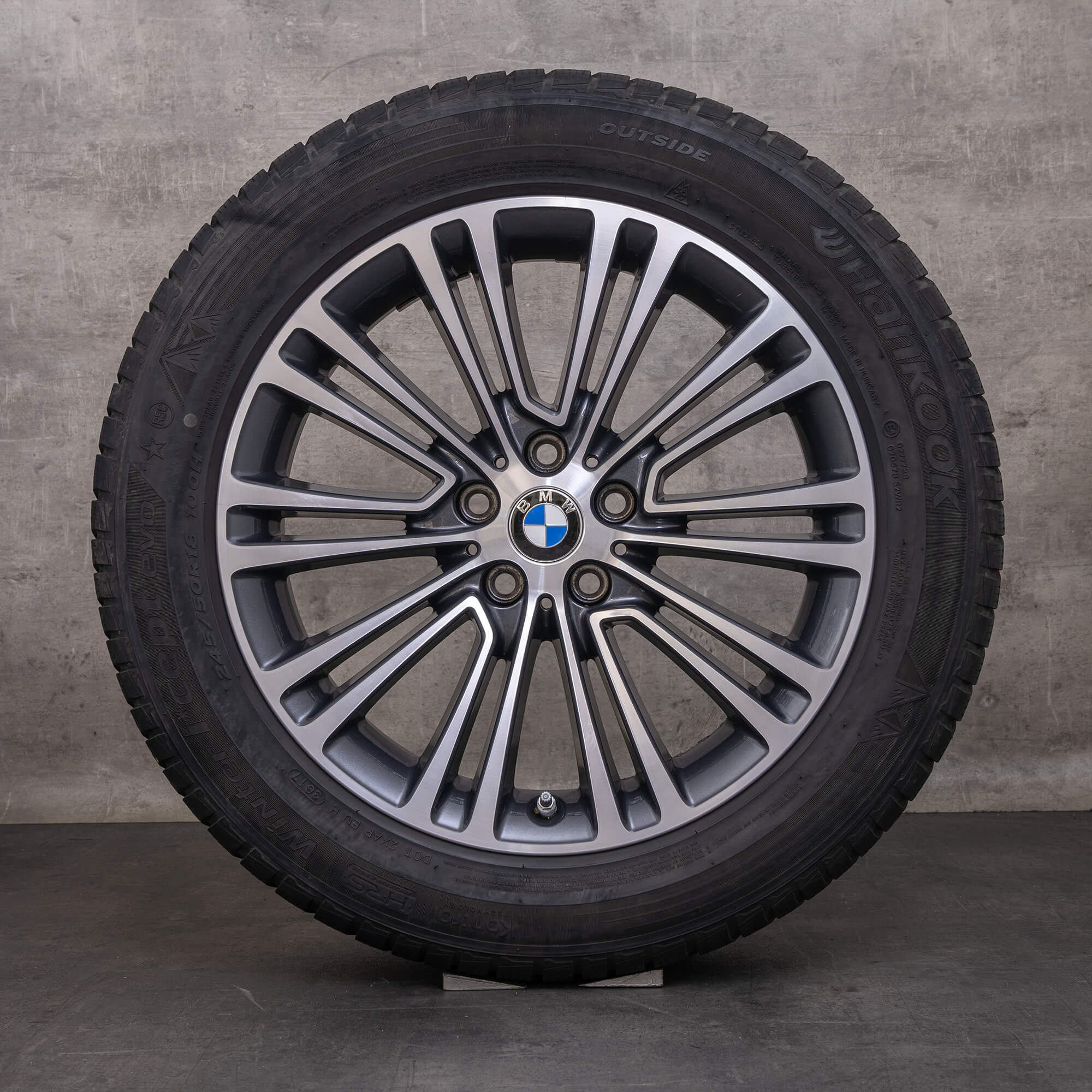 OEM BMW 5 Series snow tire packages 18 inch G30 G31 rims styling OEM BMW 5 Series snow tire packages 18 inch G30 G31 rims styling