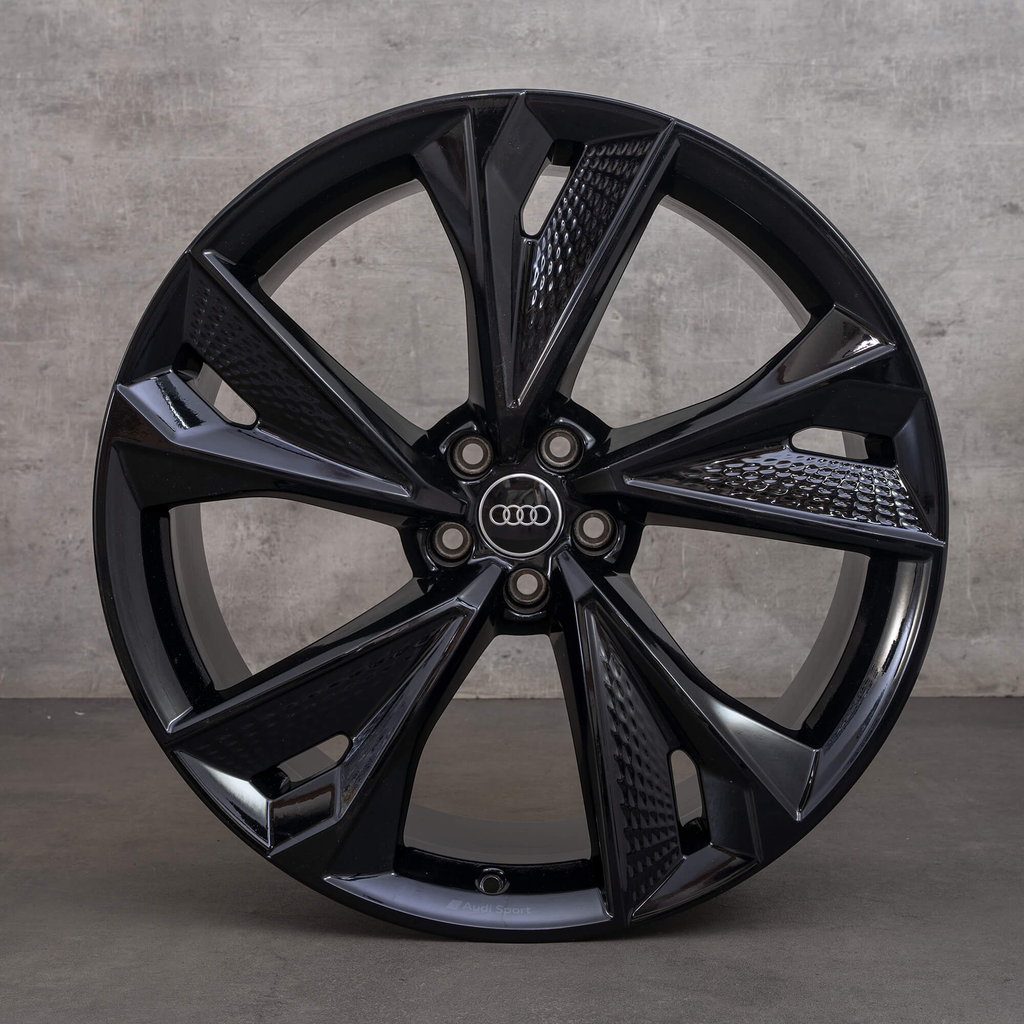 Audi 22 tums fälgar RS6 RS7 4K C8 aluminiumfälgar 4K0601025BC 10,5 x ET19 NYA
