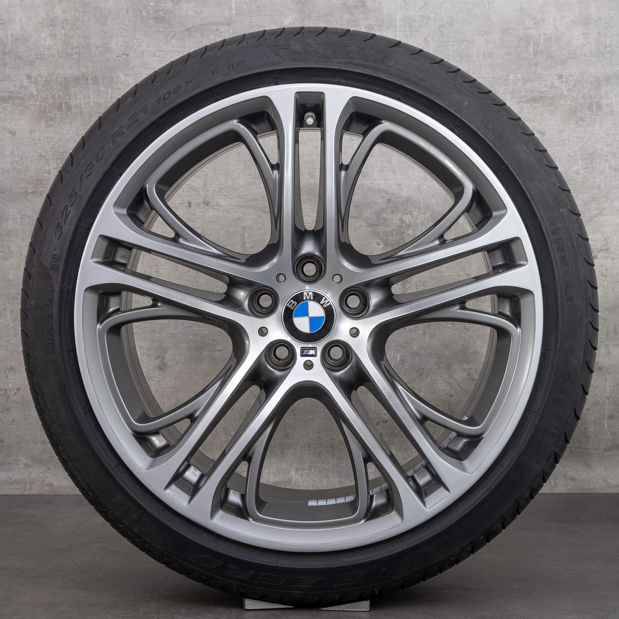 BMW 21 inch rims X5 E70 F15 X6 F16 summer tires wheels M310