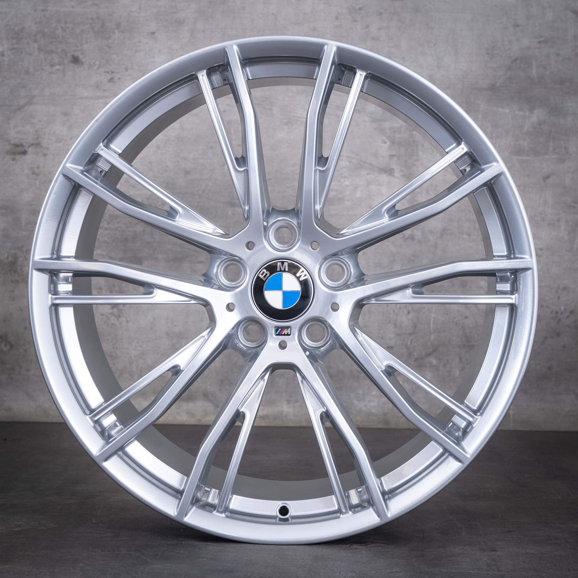 Original BMW 3er 4er Felgen 20 Zoll F30 F31 F32 F33 F36 Gran Coupe Styling 624 M 6862774 6862775 chrom silber glanz