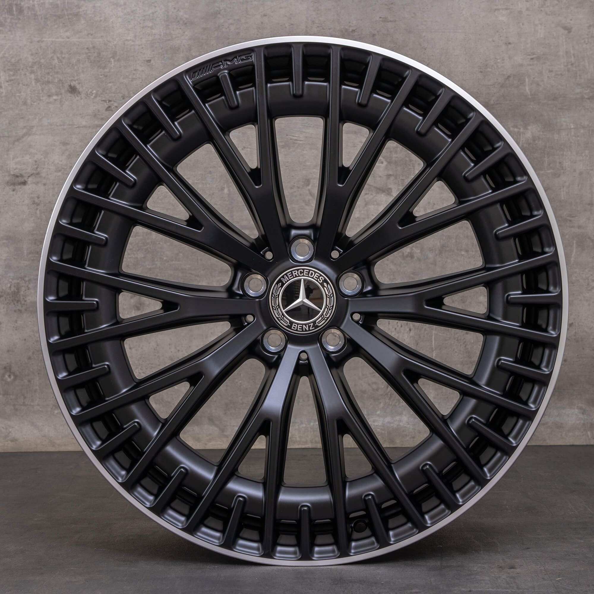 Oryginalne felgi Mercedes Benz EQS 53 AMG 21 cali V297 4Matic+ A2974012900 czarny mat Polerowane NOWOŚĆ