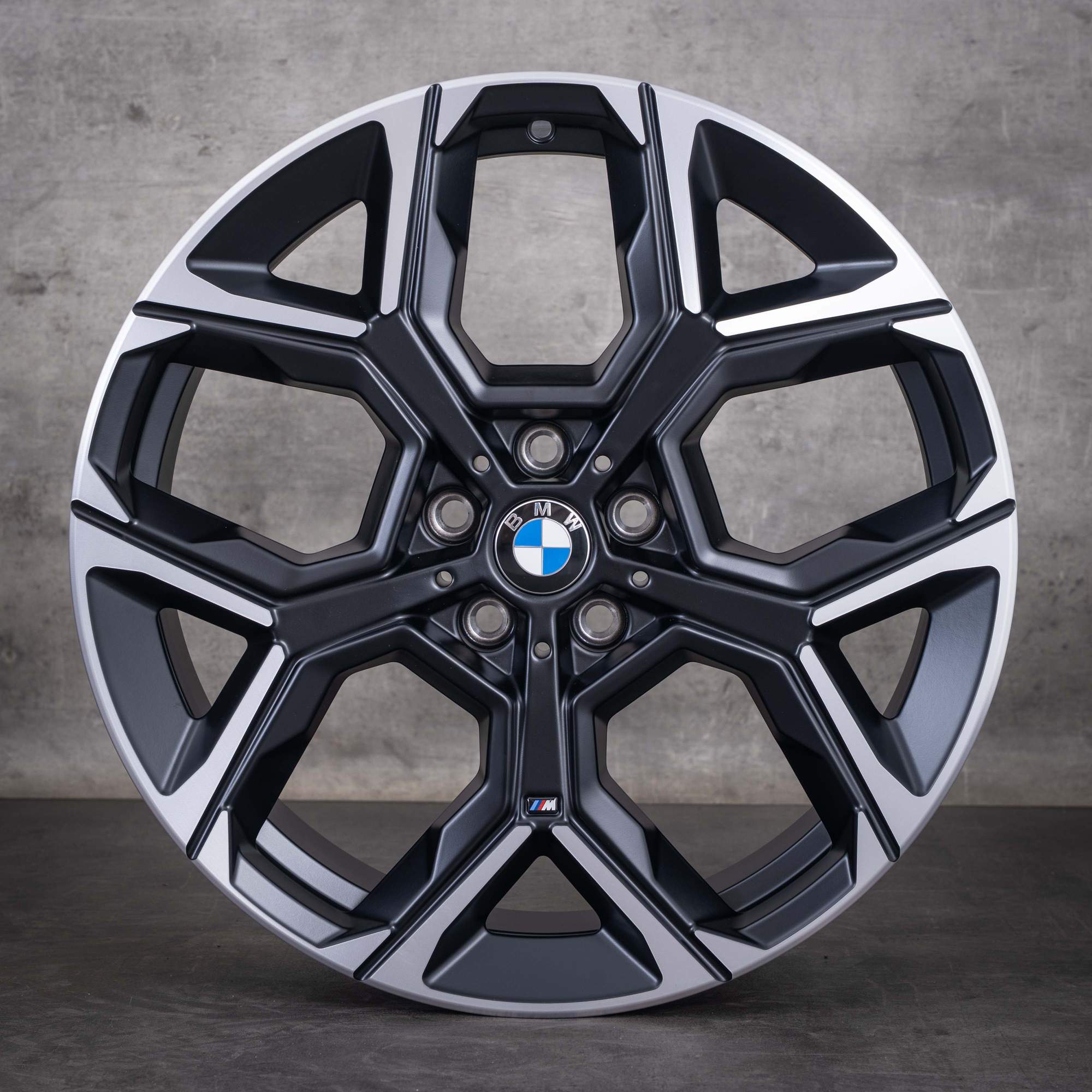 Originale BMW X1 iX1 X2 iX2 fælge 20 tommer U10 U11 Styling 872 M 6898052 jet black diamond cut NY