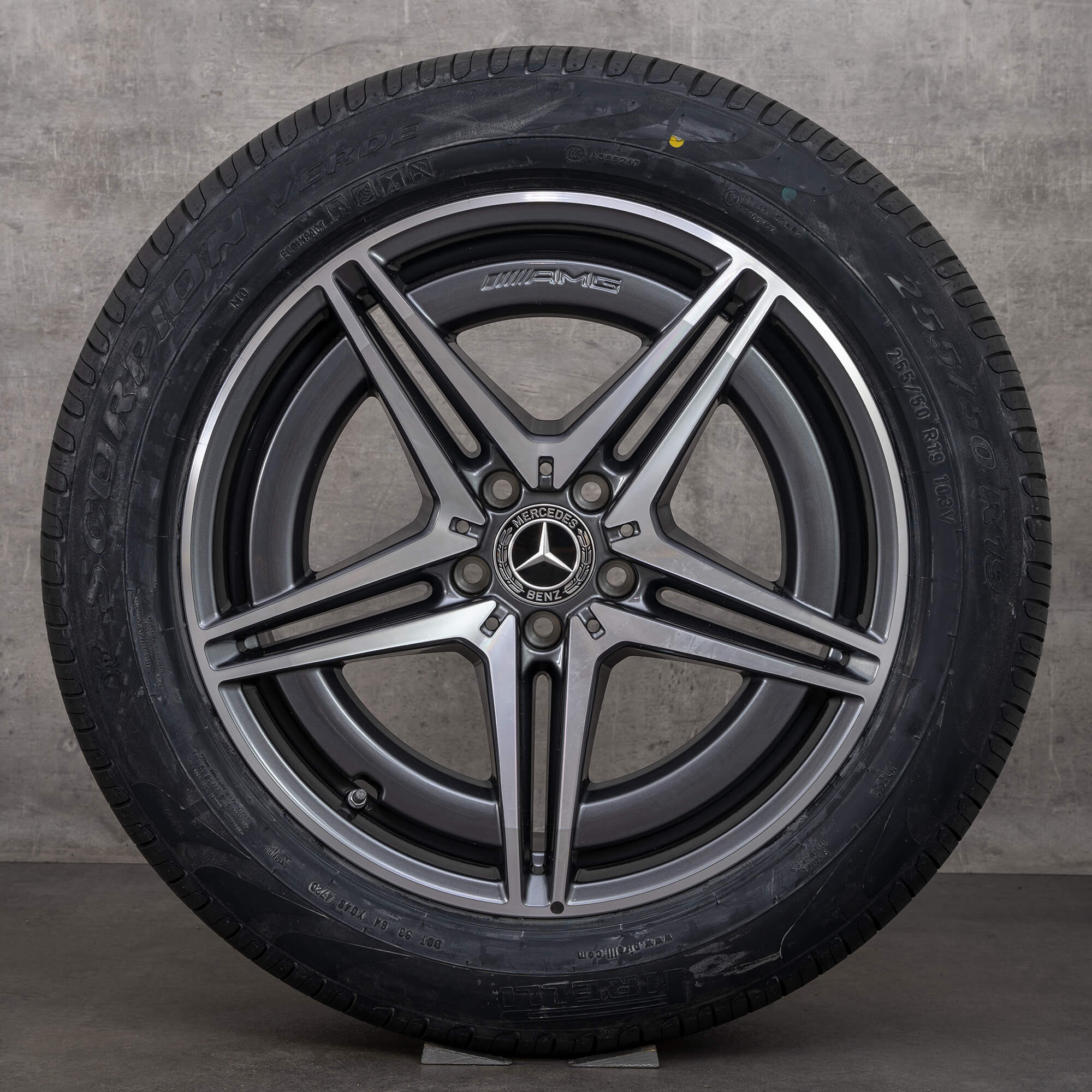 AMG 19 inch Mercedes velgen EQC N293 zomerbanden A2934011400 ...