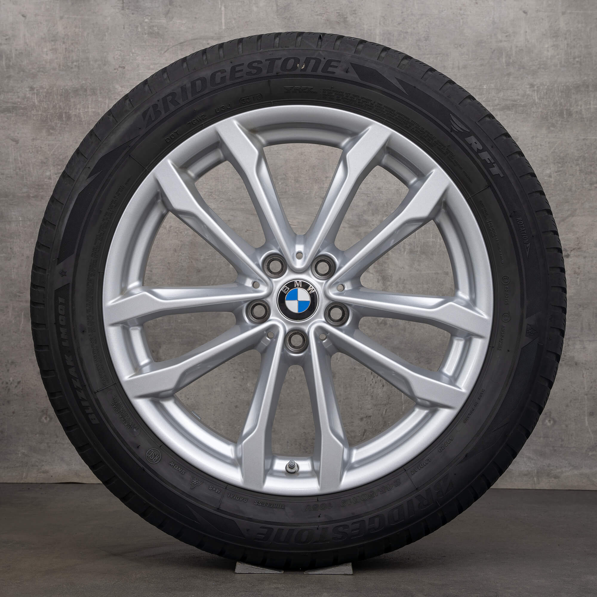BMW X3 G01 X4 G02 Styling 691 winter wheels tires 19 inch rims 6877325