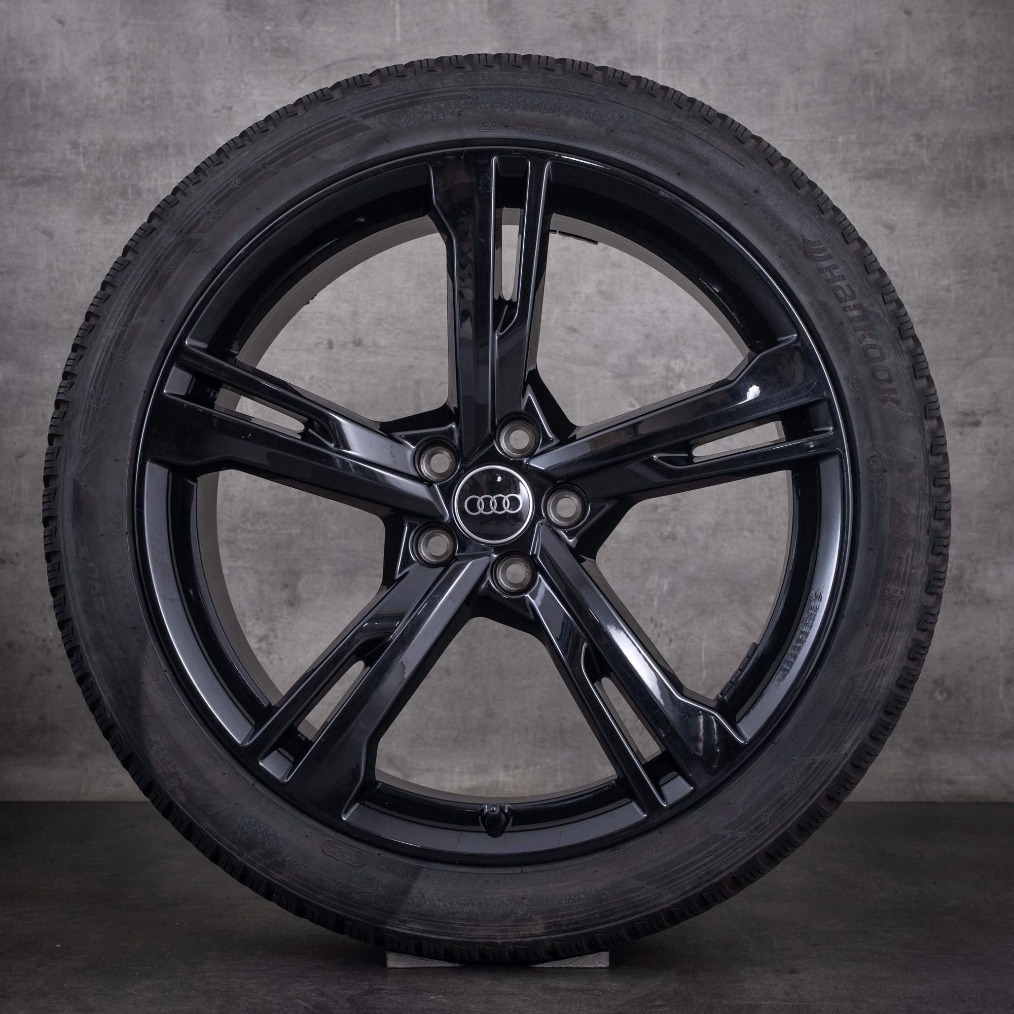 Original Audi A8 S8 Winterräder 20 Zoll 4N D5 Felgen 4N0071490 Ramus schwarz glanz